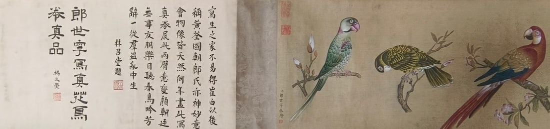 Lang Shining flower-and-bird map - 8
