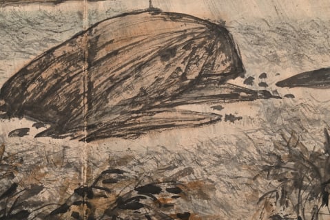 Fu Baoshi landscape album - 9