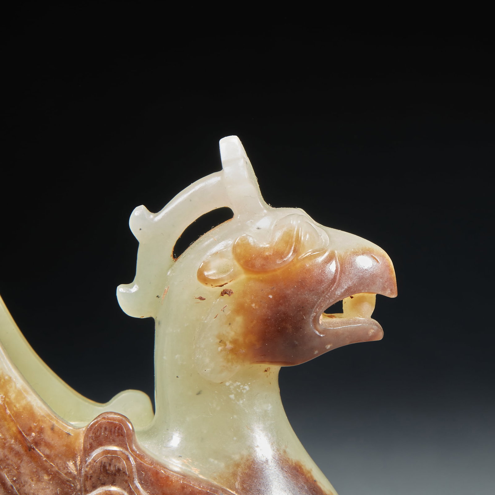 Hetian jade suzaku - 2