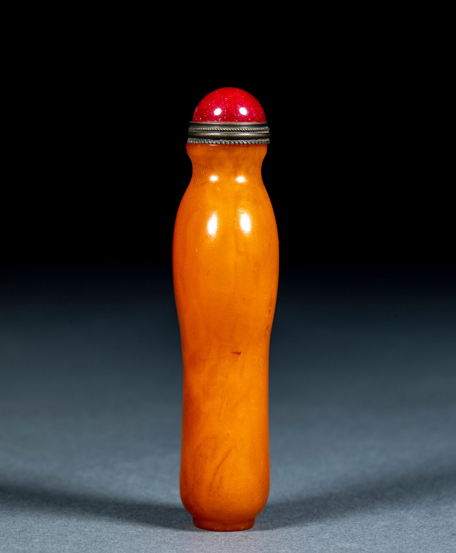 Amber Snuff Bottle - 4
