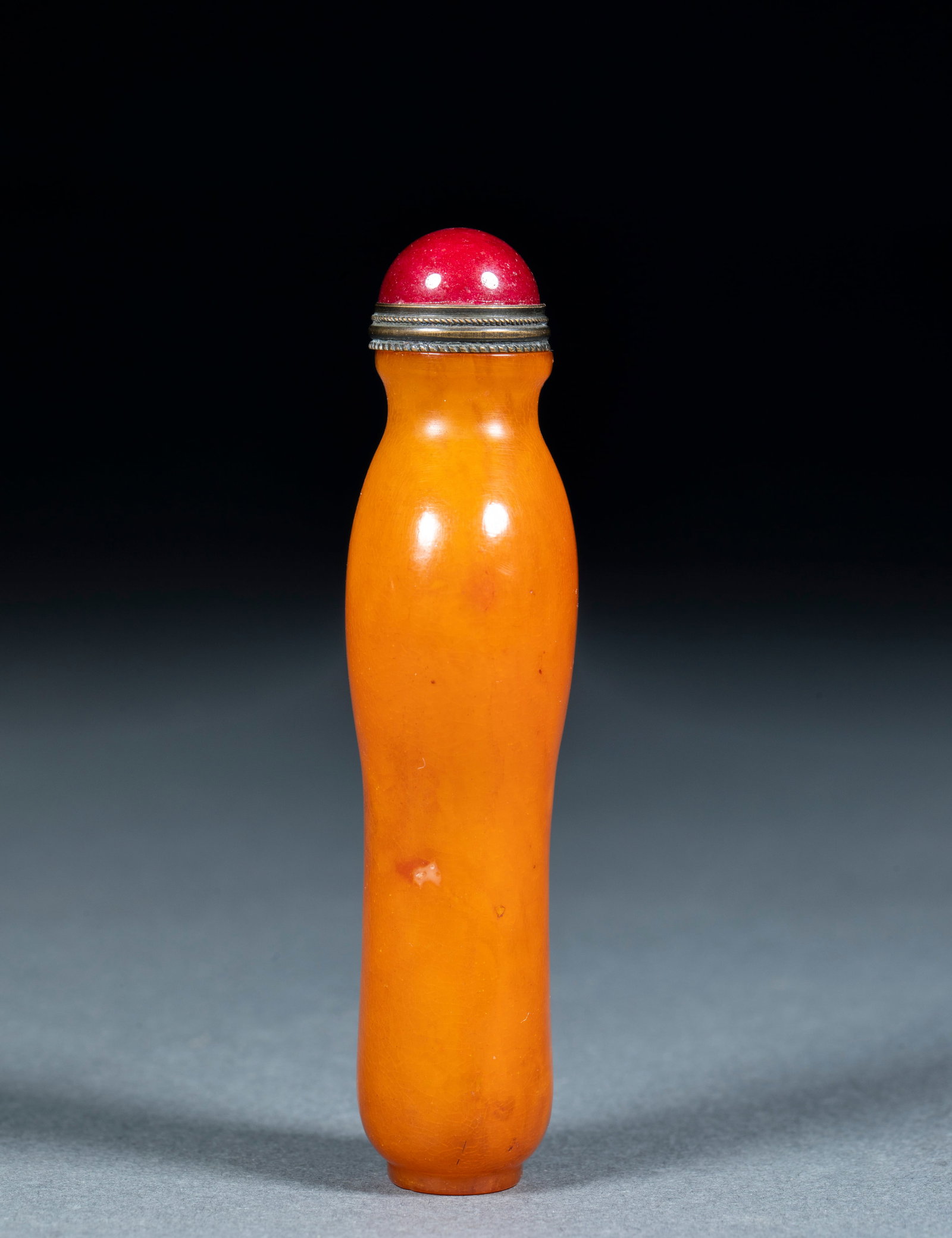 Amber Snuff Bottle - 6