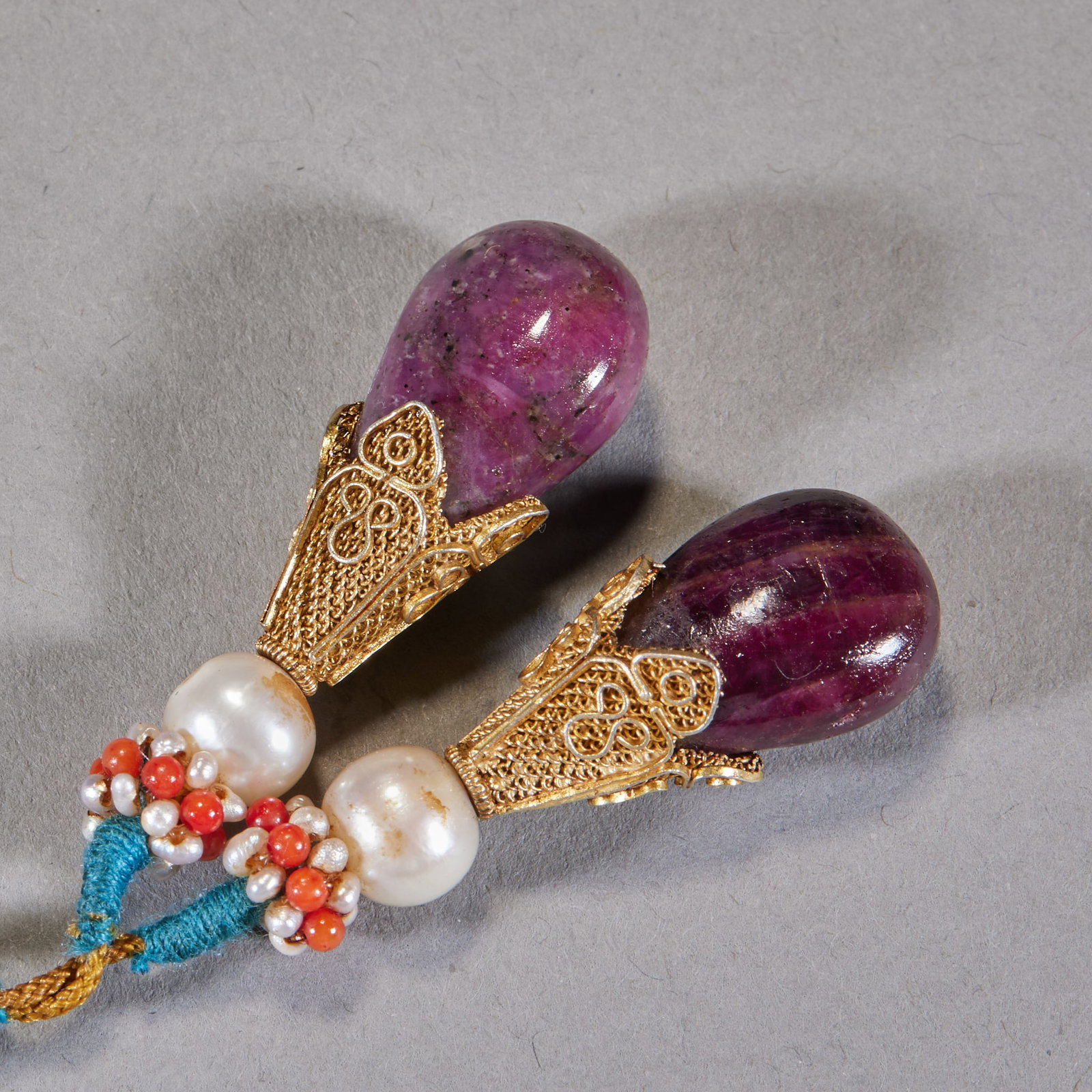 Gemstone Cat's-Eye Hand-Held Beads - 5