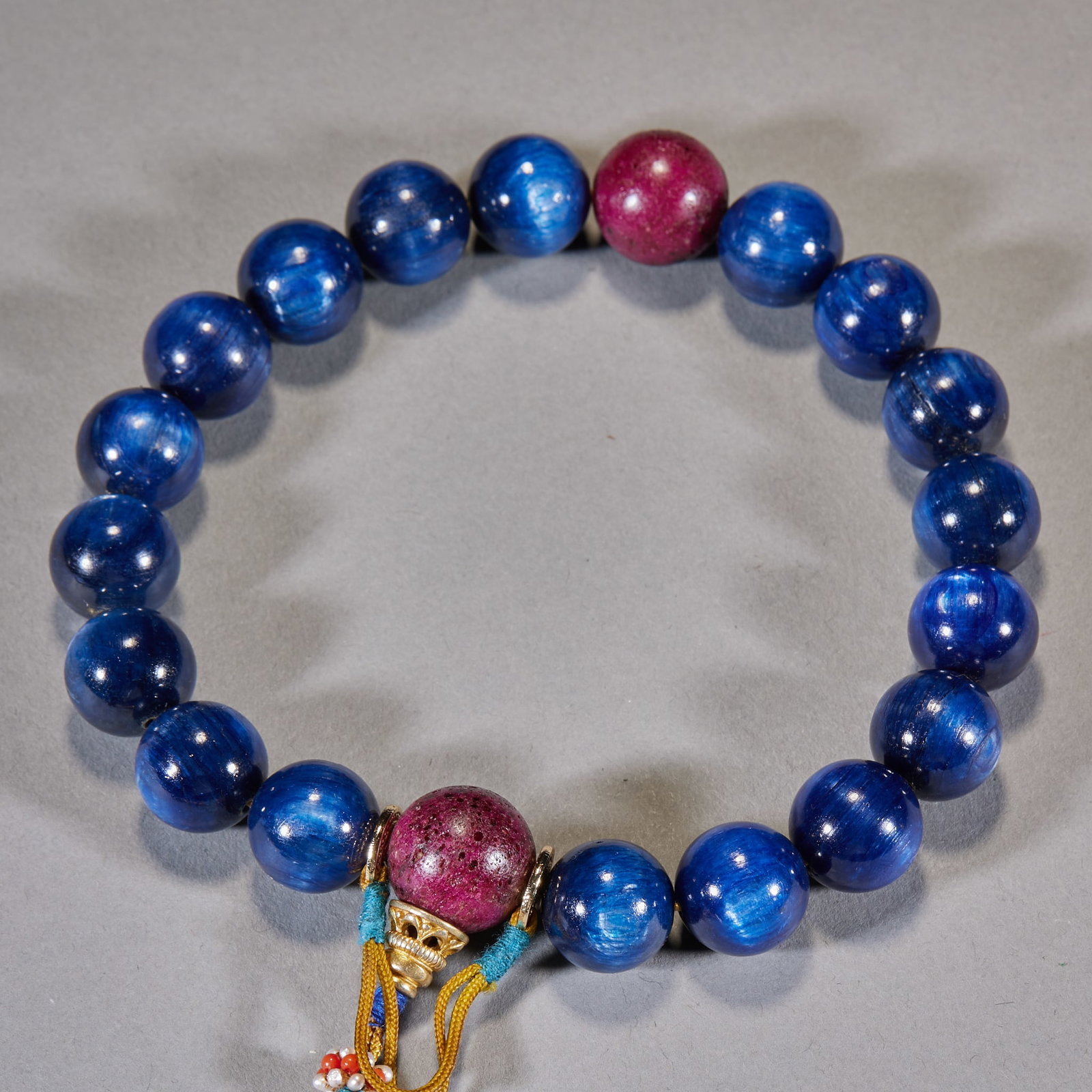 Gemstone Cat's-Eye Hand-Held Beads - 6