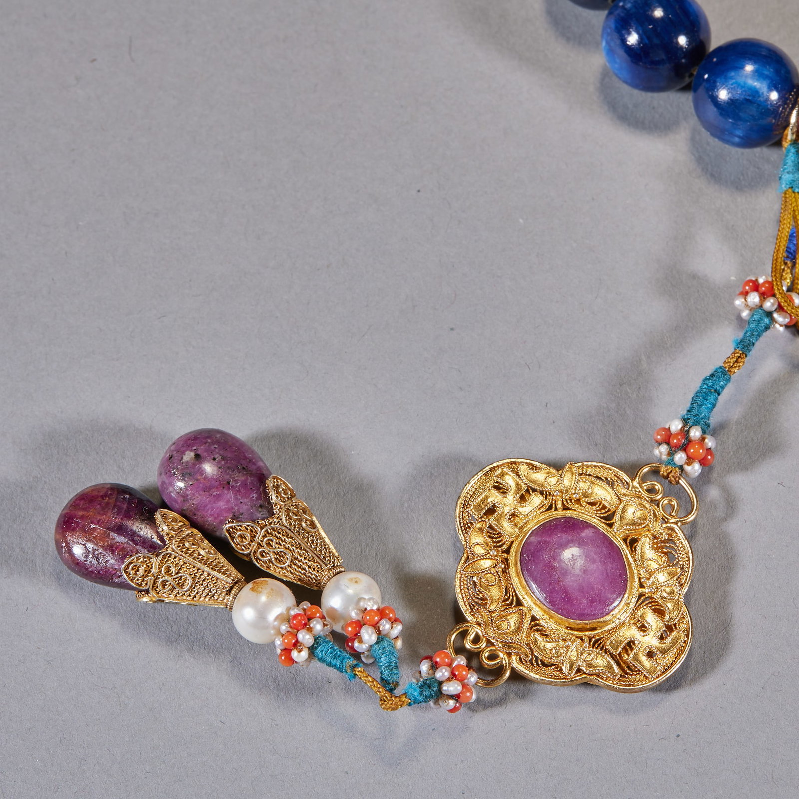 Gemstone Cat's-Eye Hand-Held Beads - 7