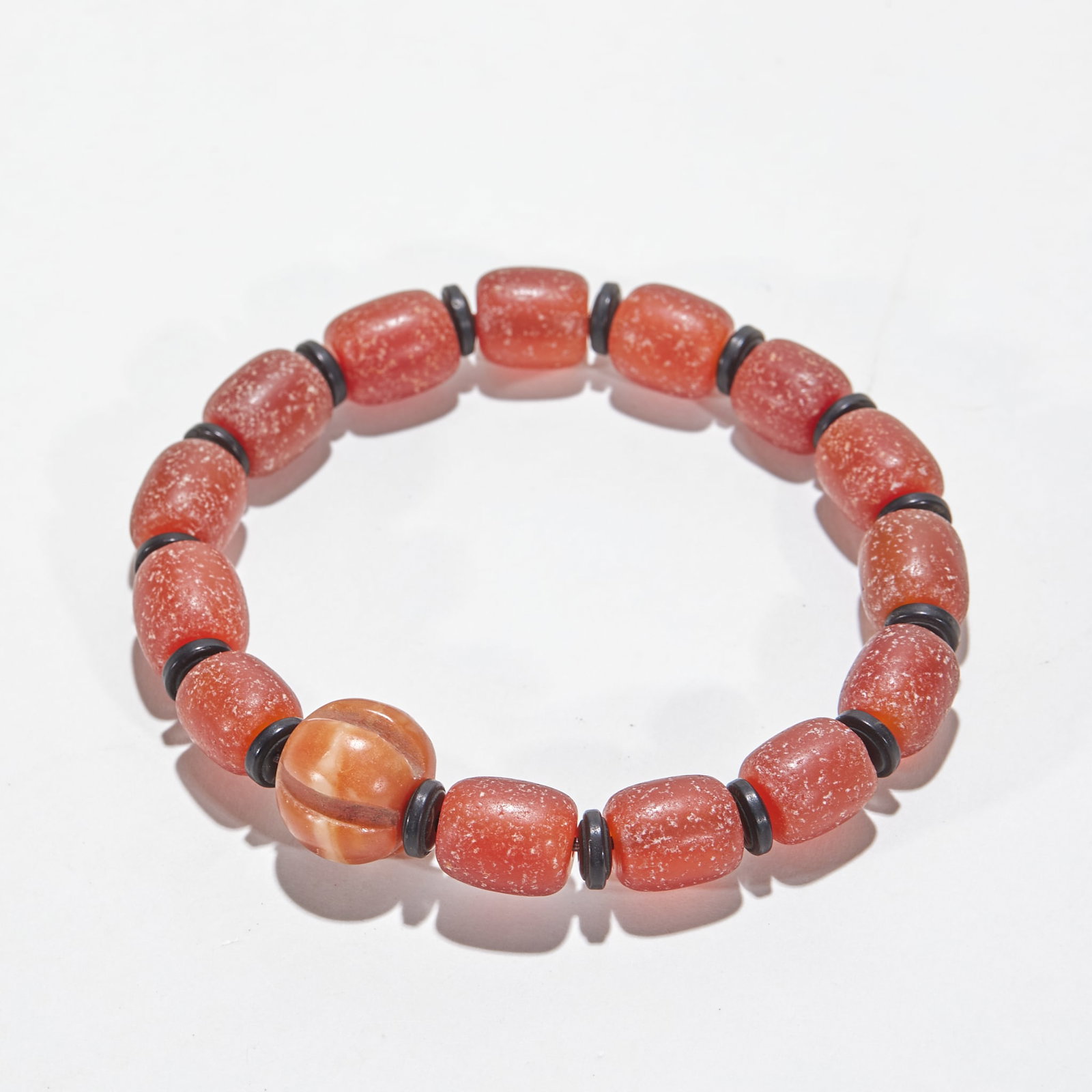 Agate Bead Bracelet - 2