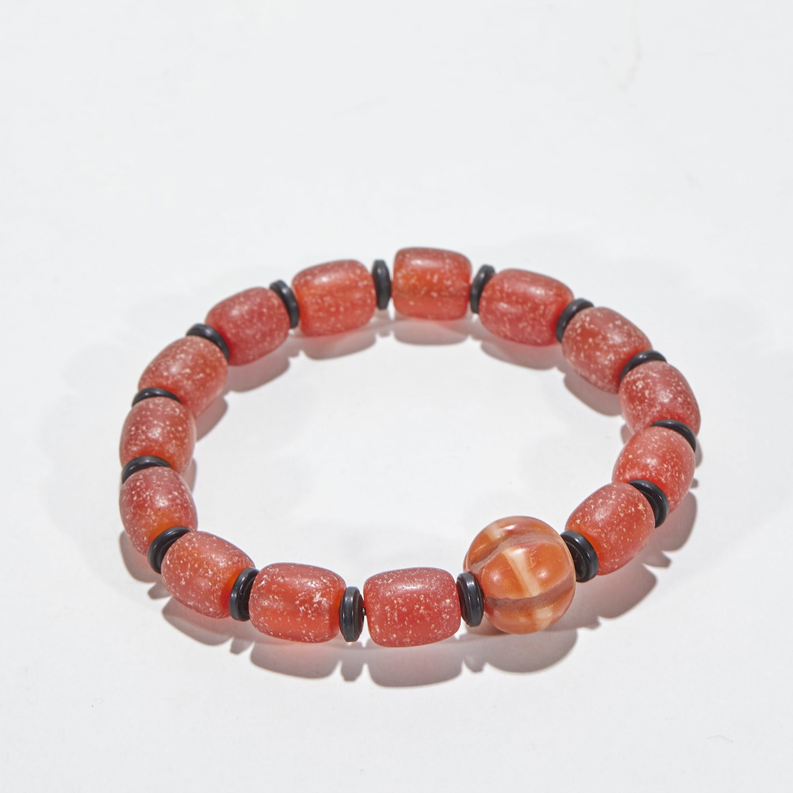 Agate Bead Bracelet - 5