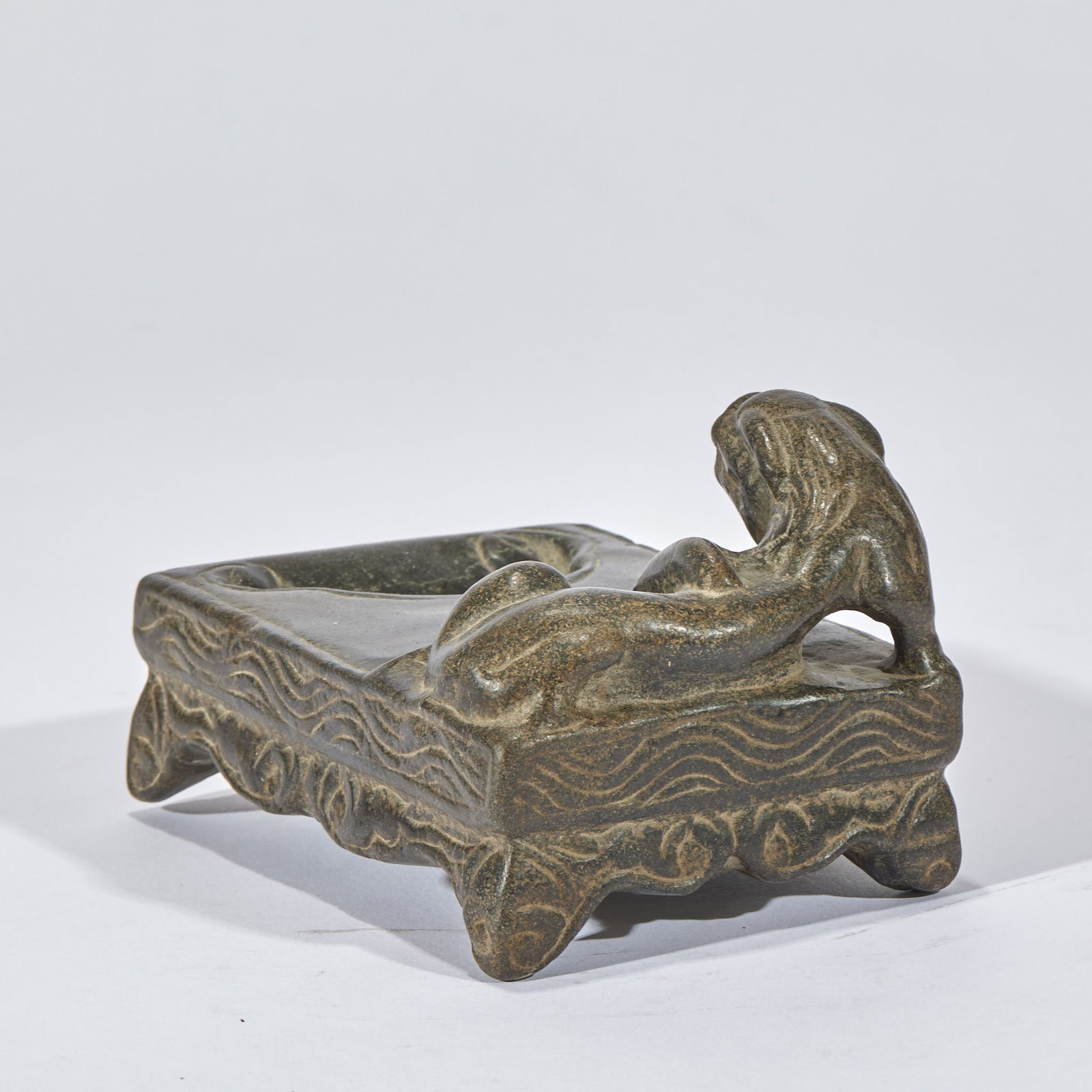 Stone Auspicious-Beast Inkstone - 3