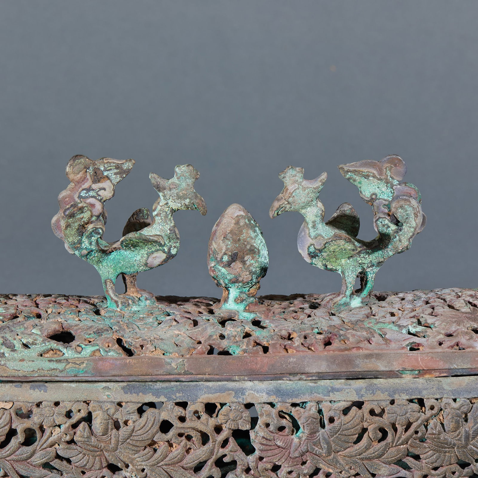 Copper Phoenix-Head Incense Burner - 2