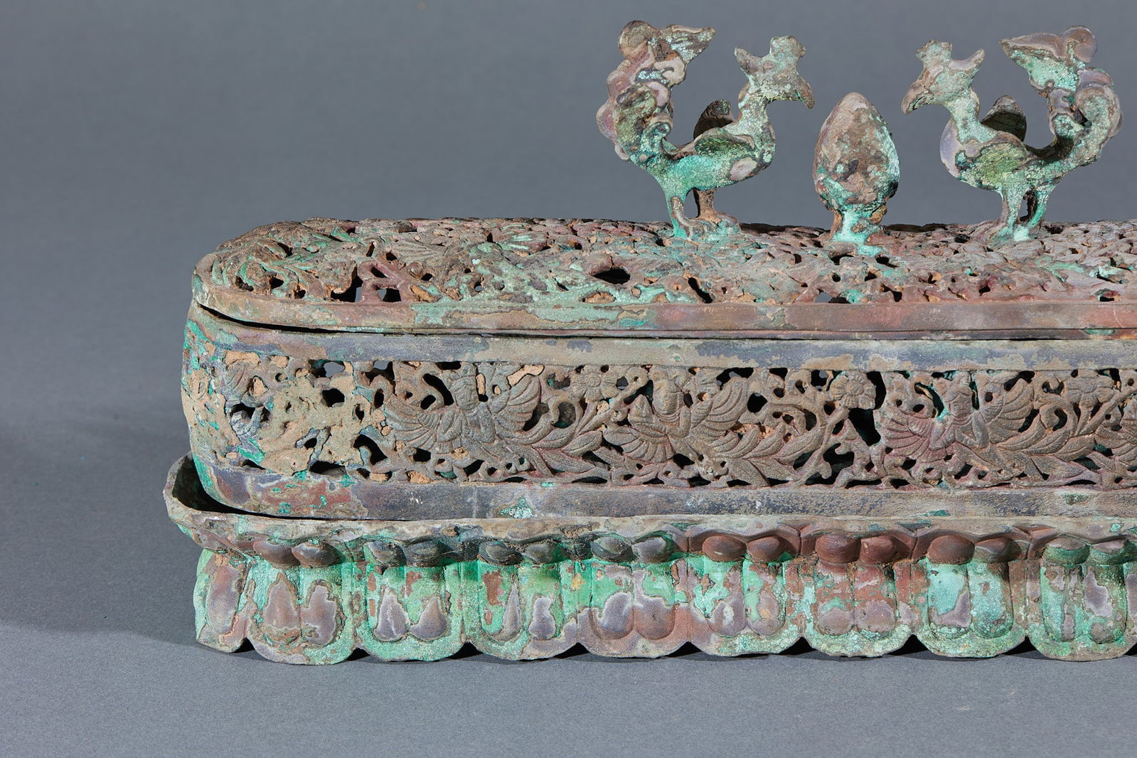 Copper Phoenix-Head Incense Burner - 3
