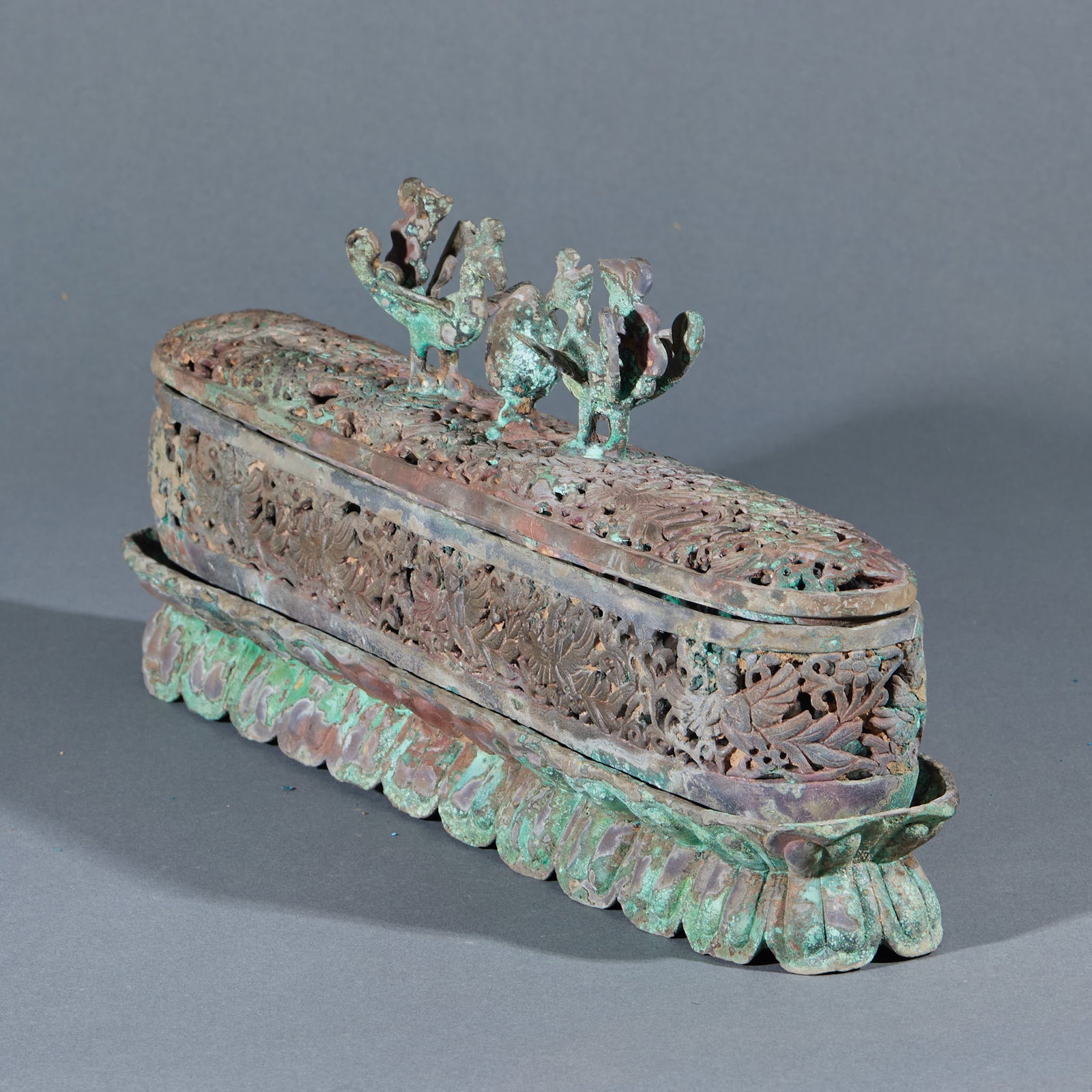 Copper Phoenix-Head Incense Burner - 5