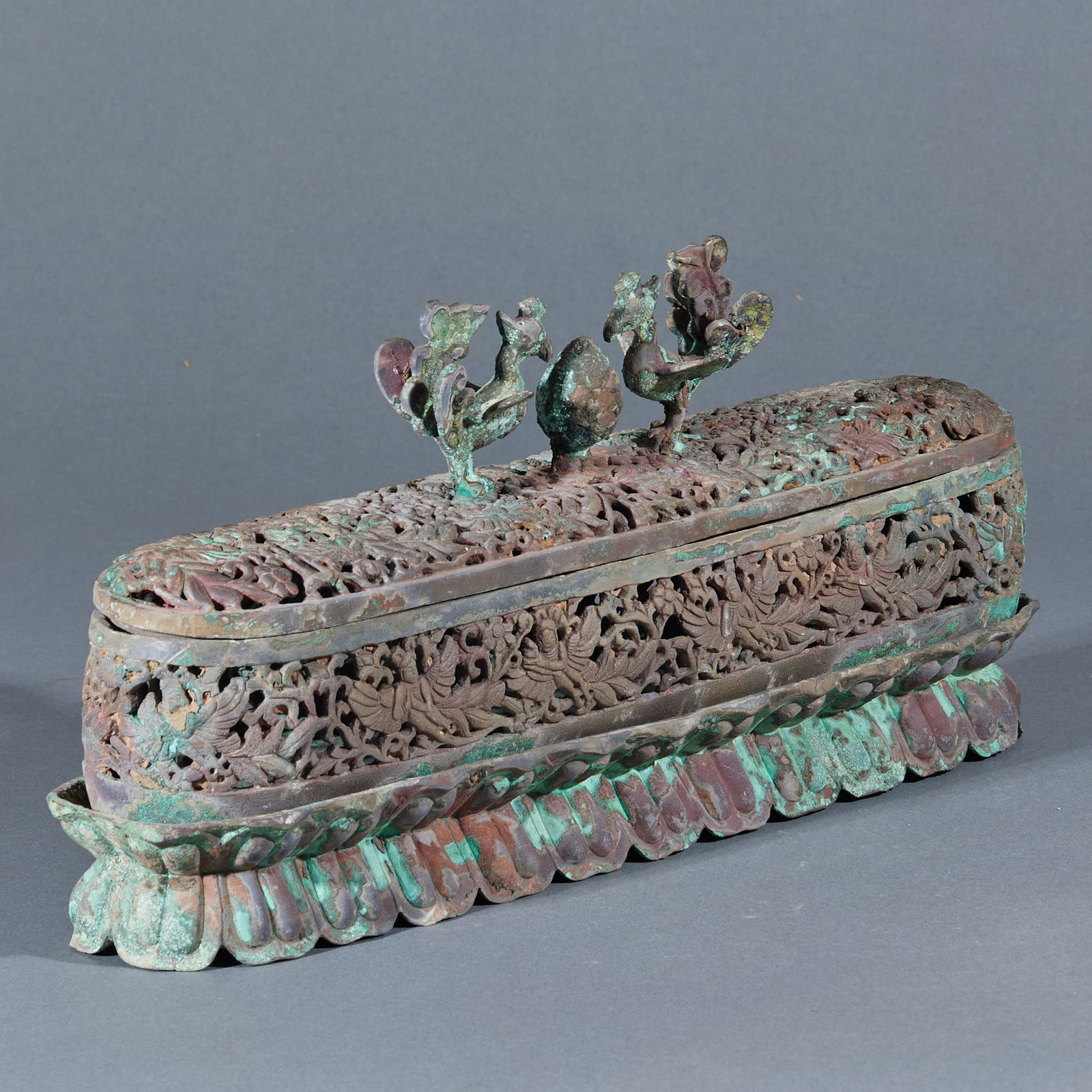 Copper Phoenix-Head Incense Burner - 6