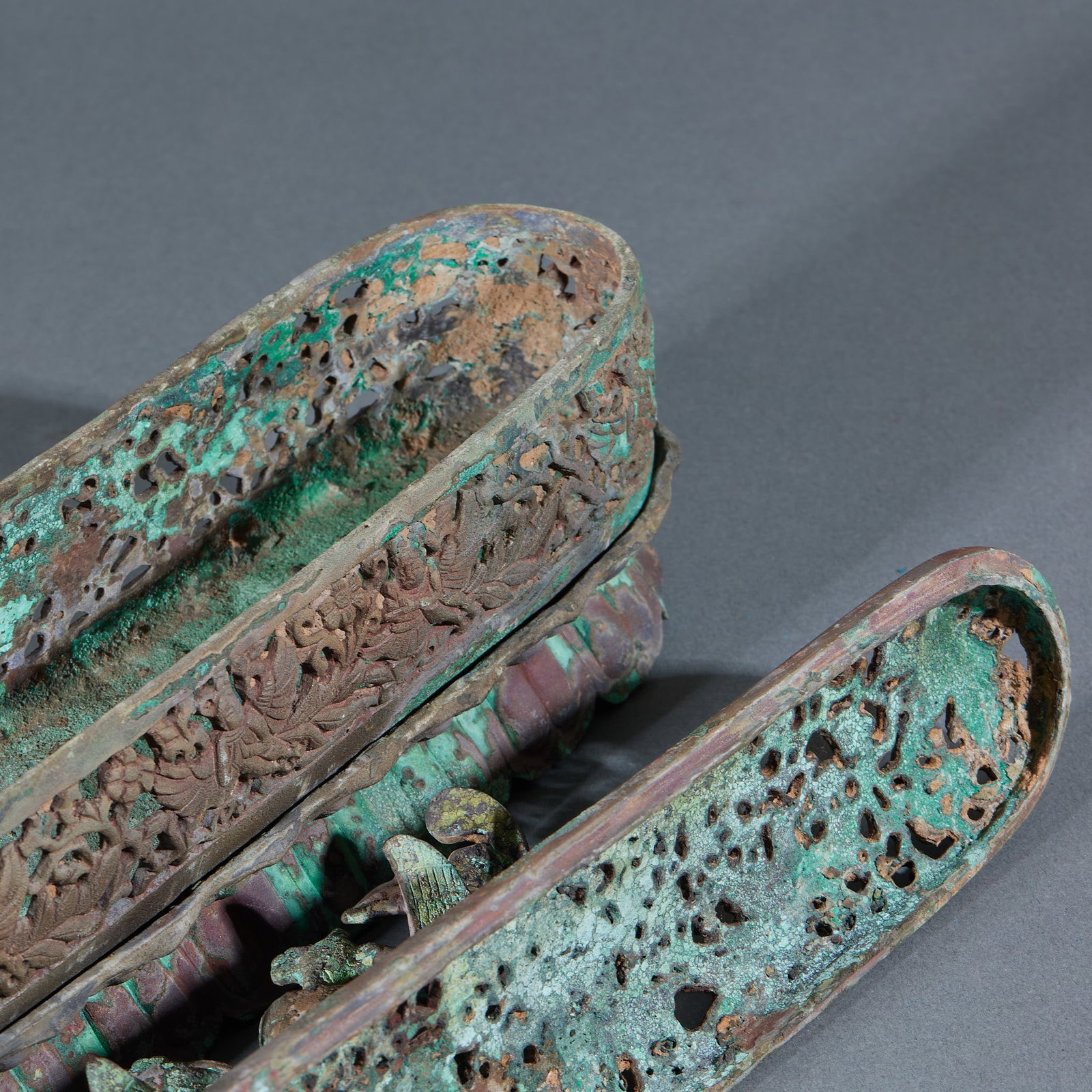 Copper Phoenix-Head Incense Burner - 8