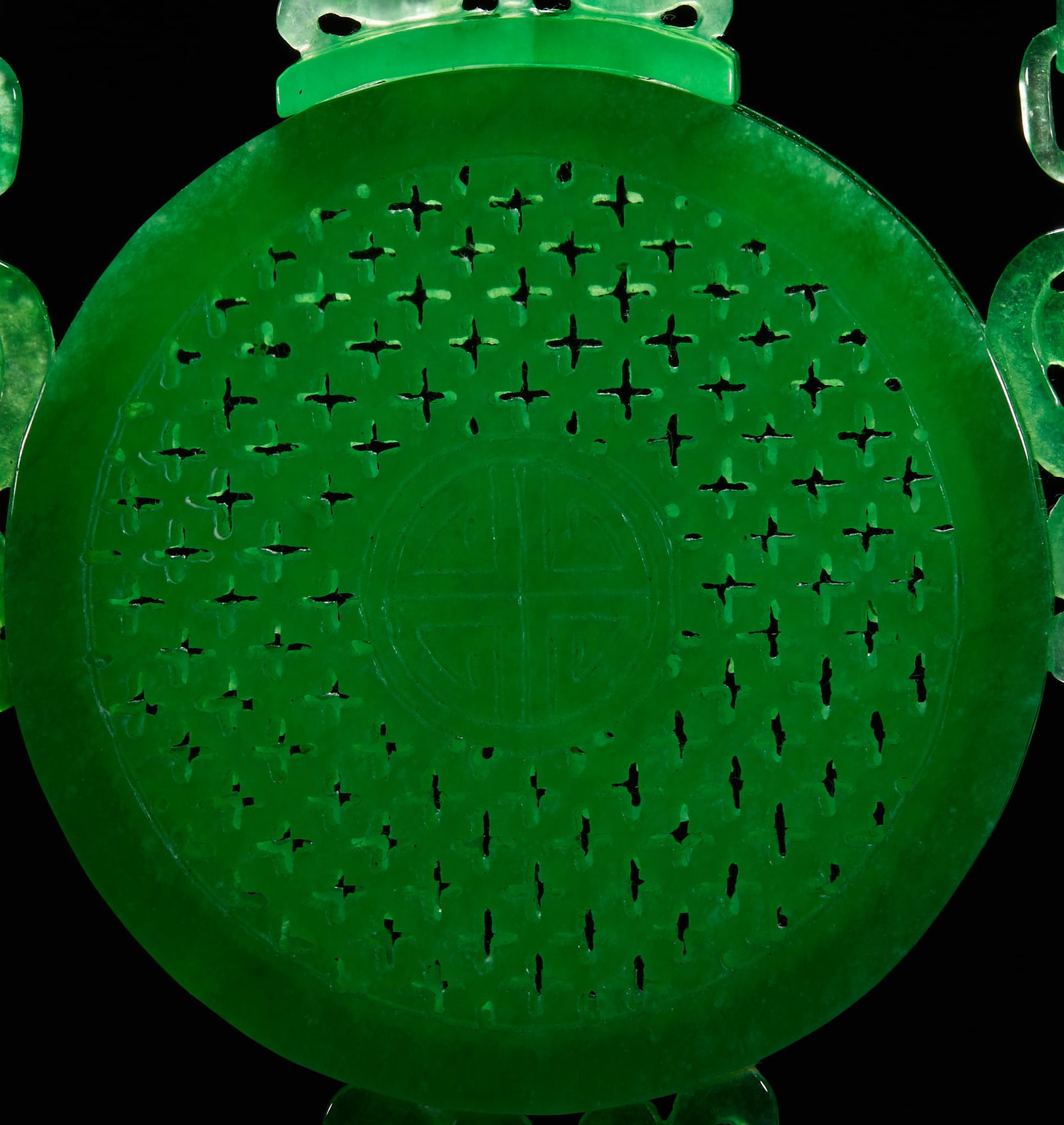 Jadeite Hanging Incense Burner - 3