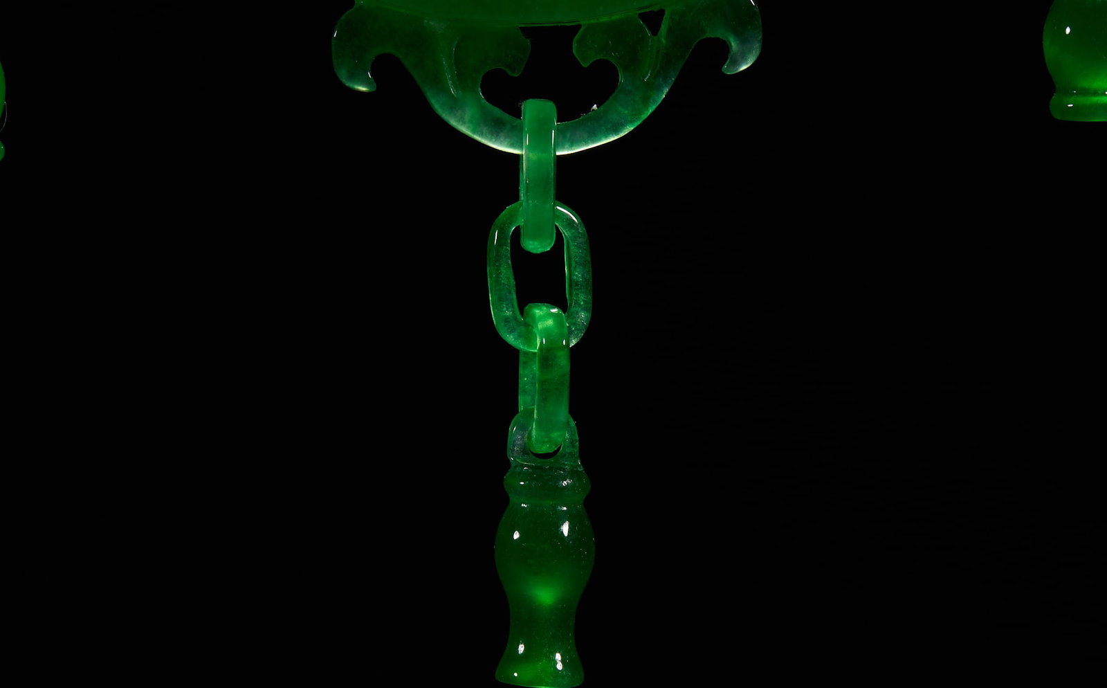 Jadeite Hanging Incense Burner - 4