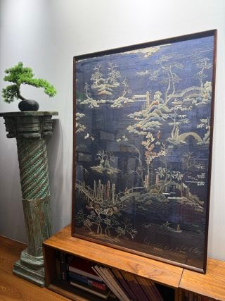 Qing Suzhou-Embroidery Landscape-Figure (1 of 7)