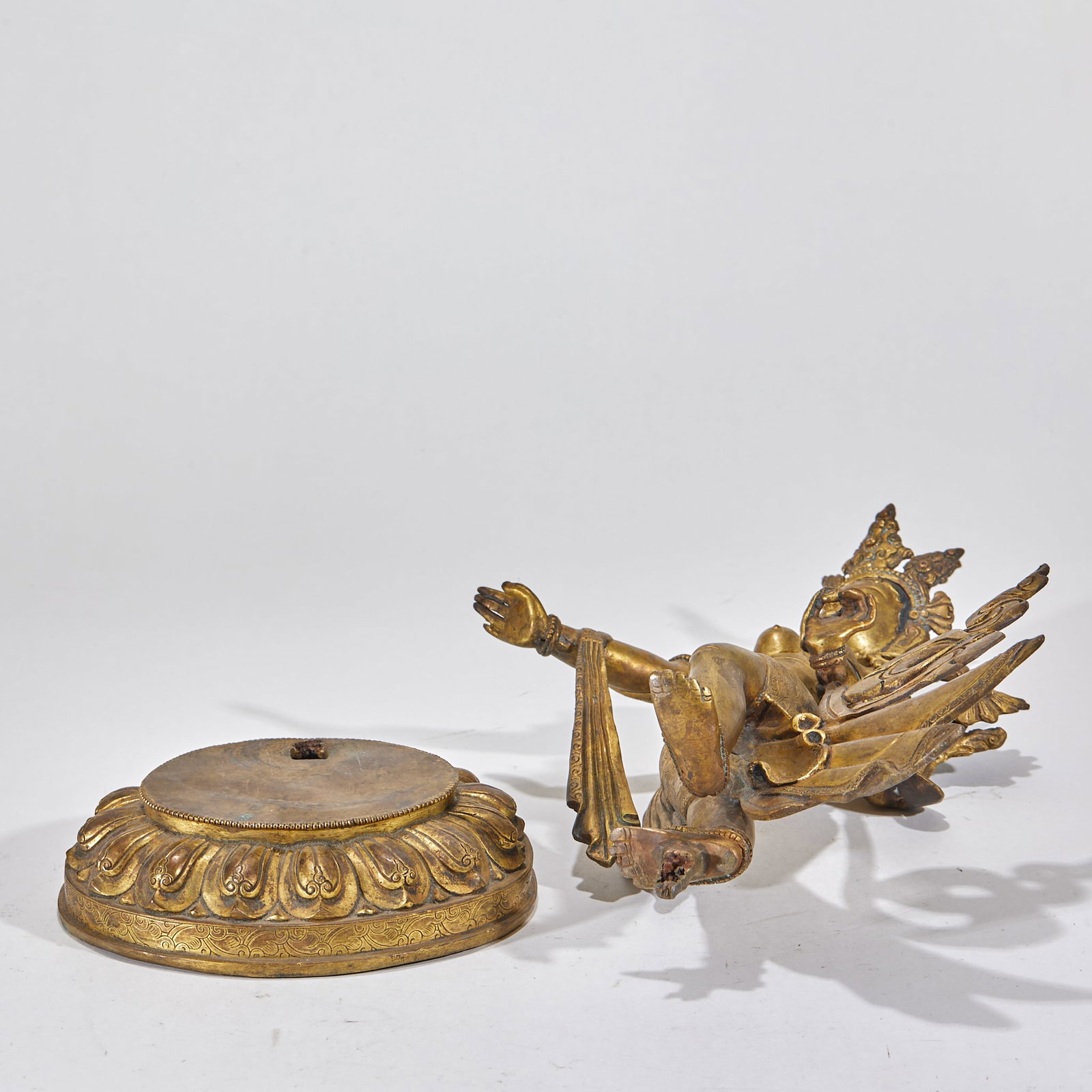 Gilt Copper Tara Statue - 10