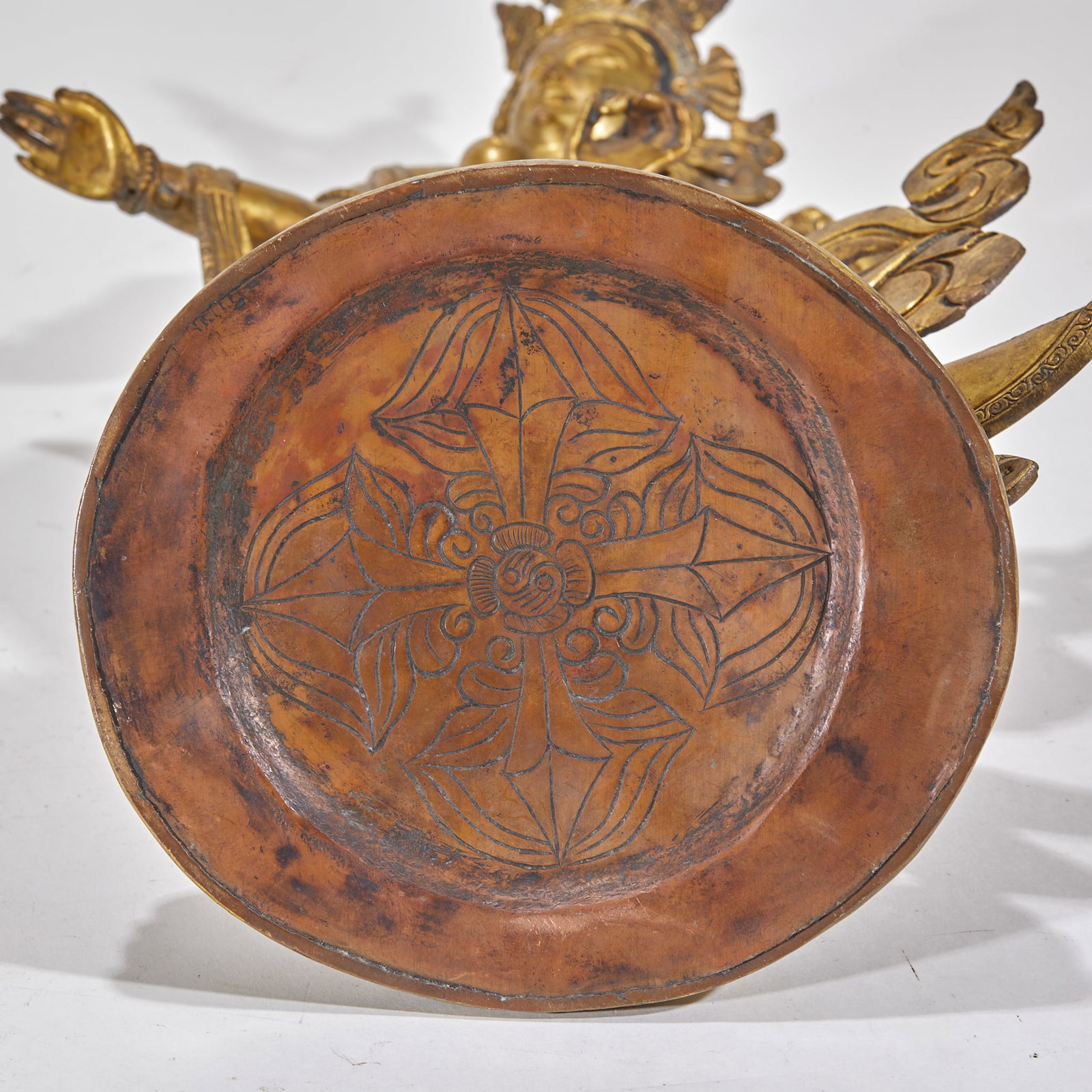 Gilt Copper Tara Statue - 11