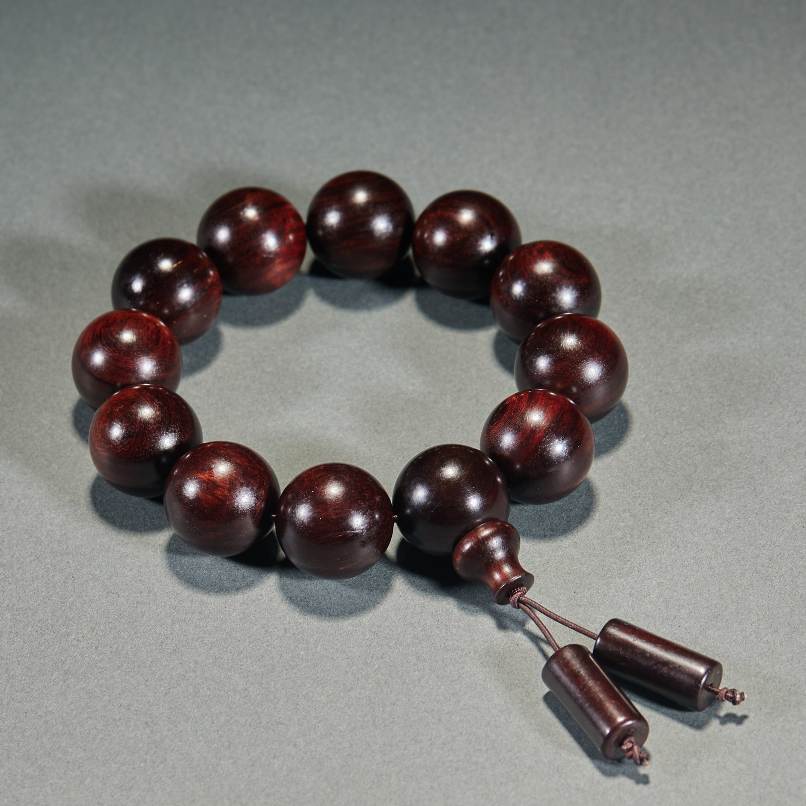 Zitan Twelve-Bead Bracelet - 7
