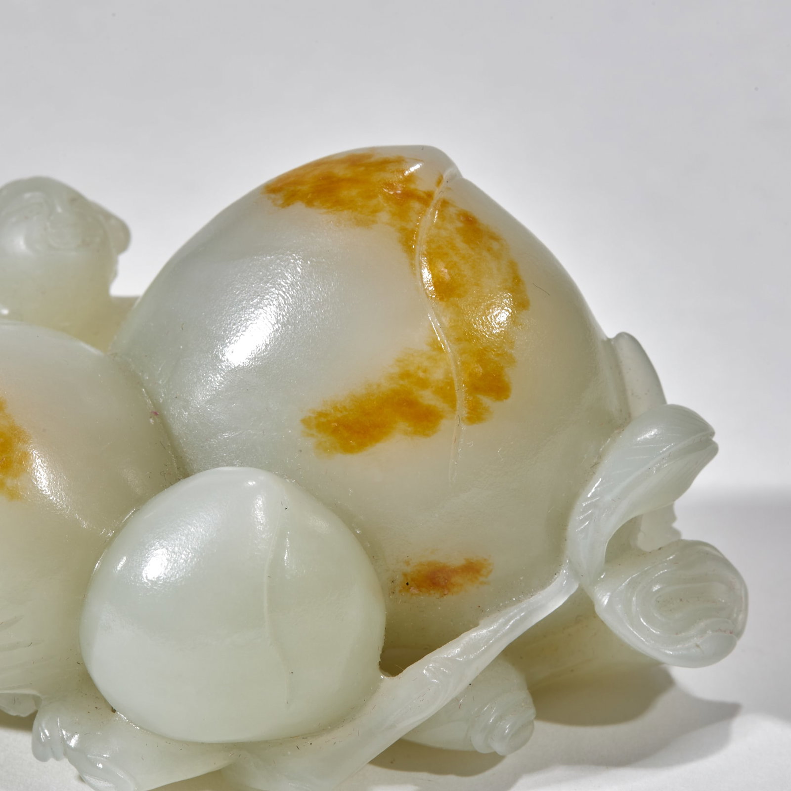 Hetian Jade Immortal Boy Offering Longevity - 2