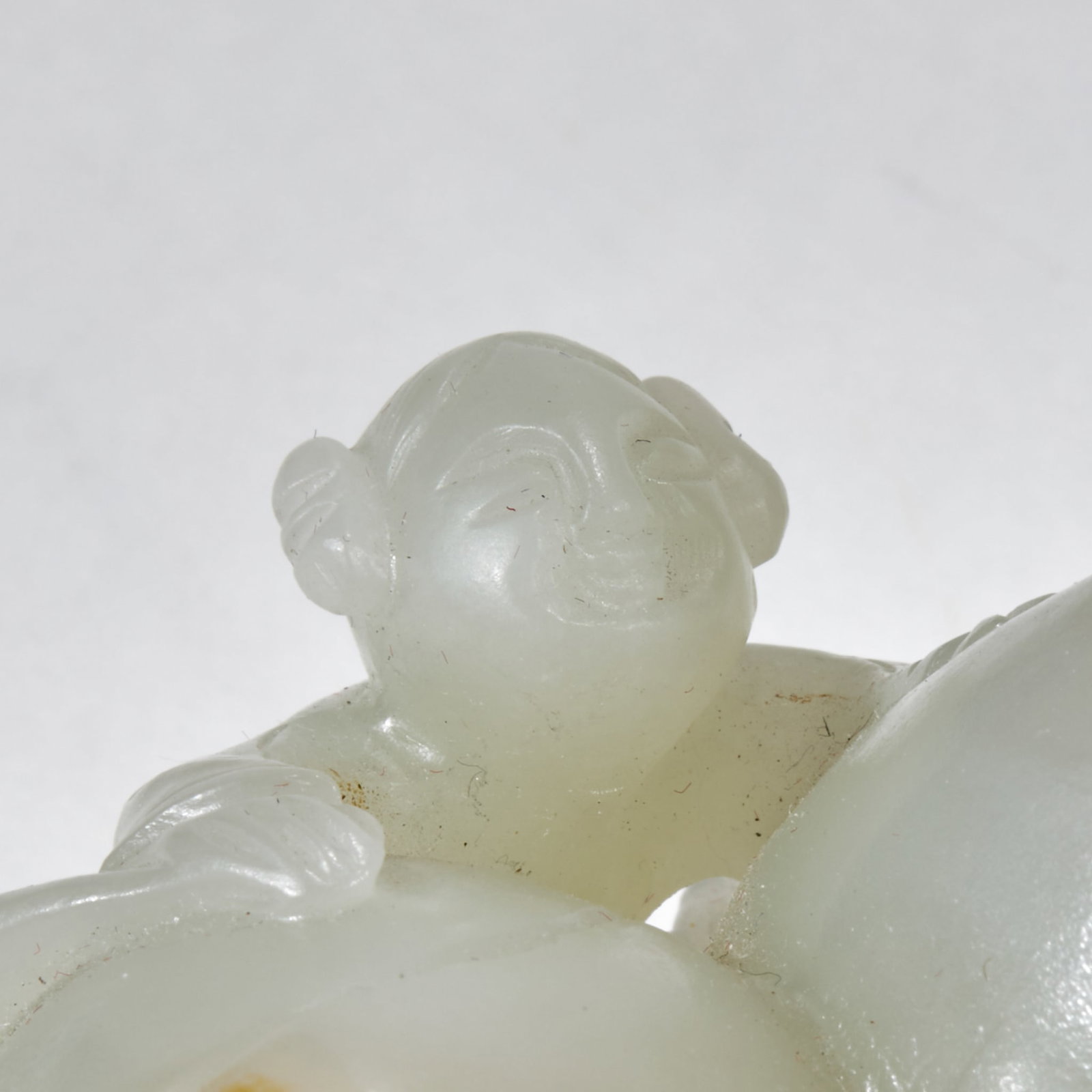 Hetian Jade Immortal Boy Offering Longevity - 4