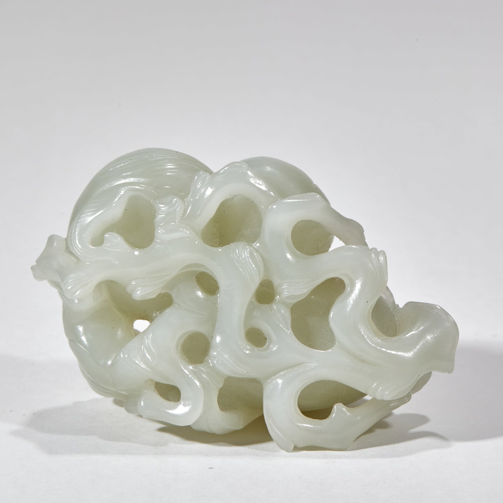 Hetian Jade Immortal Boy Offering Longevity - 8