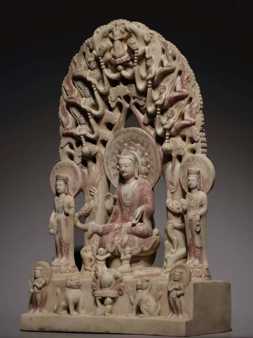 White-Marble Sakyamuni Preaching - 2