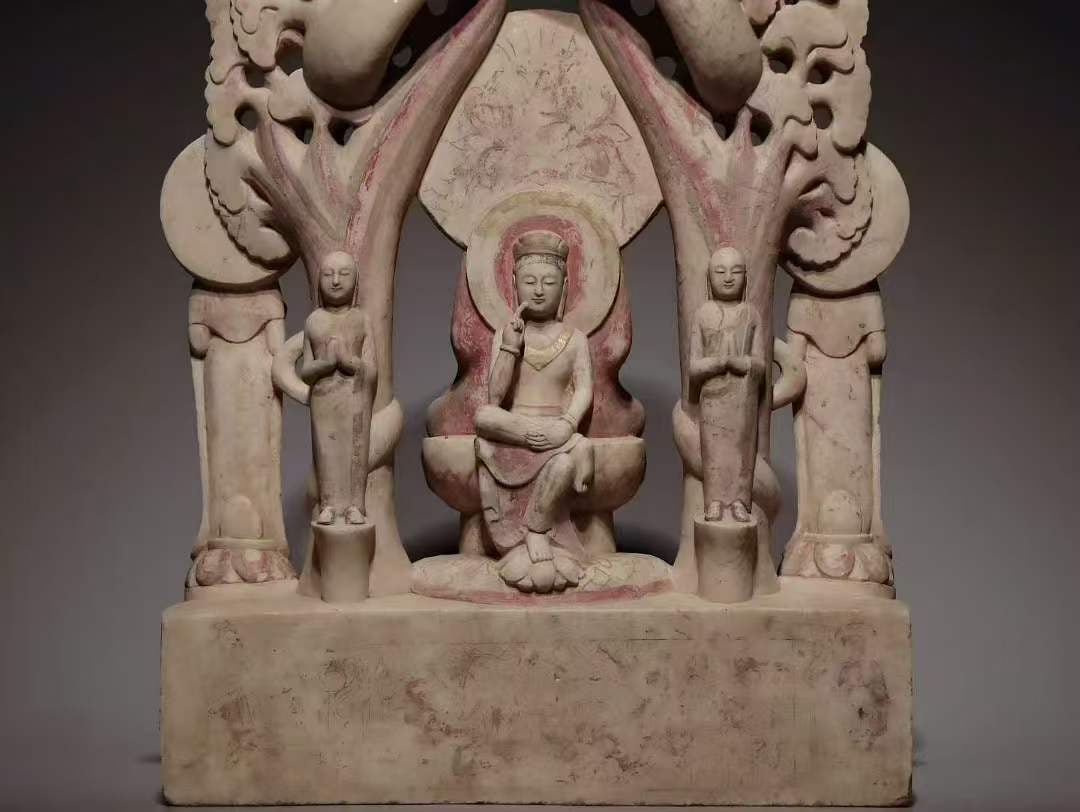 White-Marble Sakyamuni Preaching - 3