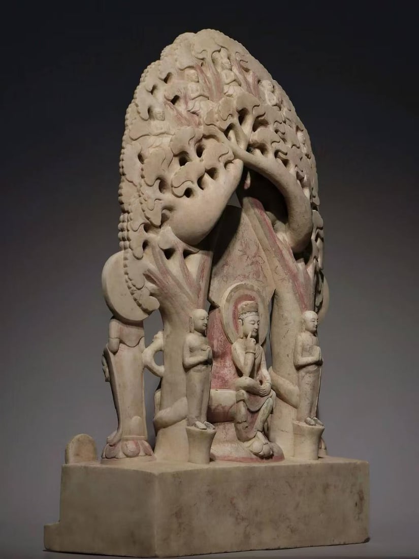 White-Marble Sakyamuni Preaching - 4