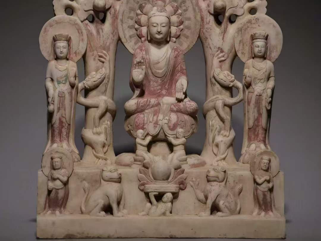 White-Marble Sakyamuni Preaching - 6