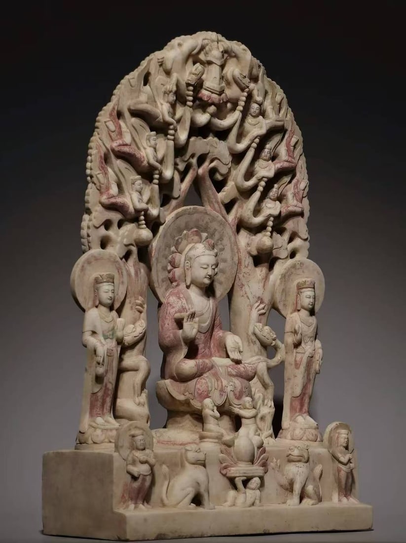 White-Marble Sakyamuni Preaching - 7