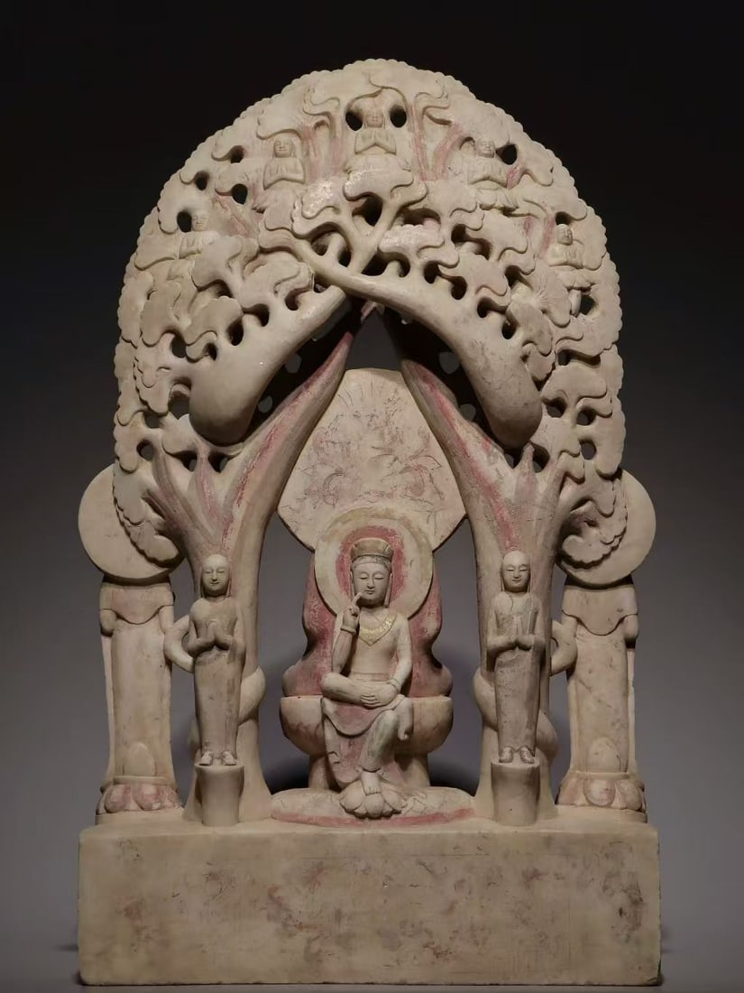 White-Marble Sakyamuni Preaching - 9