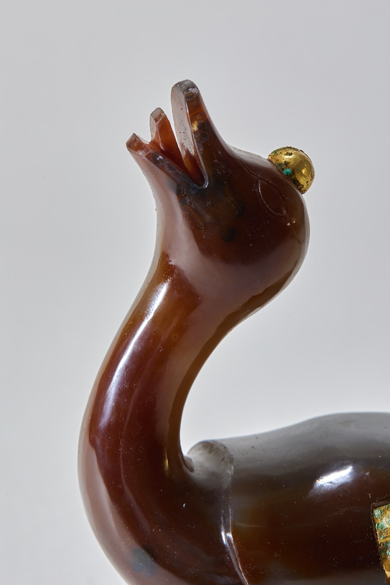 Pre-Ming Agate Duck-Form Ornament - 3
