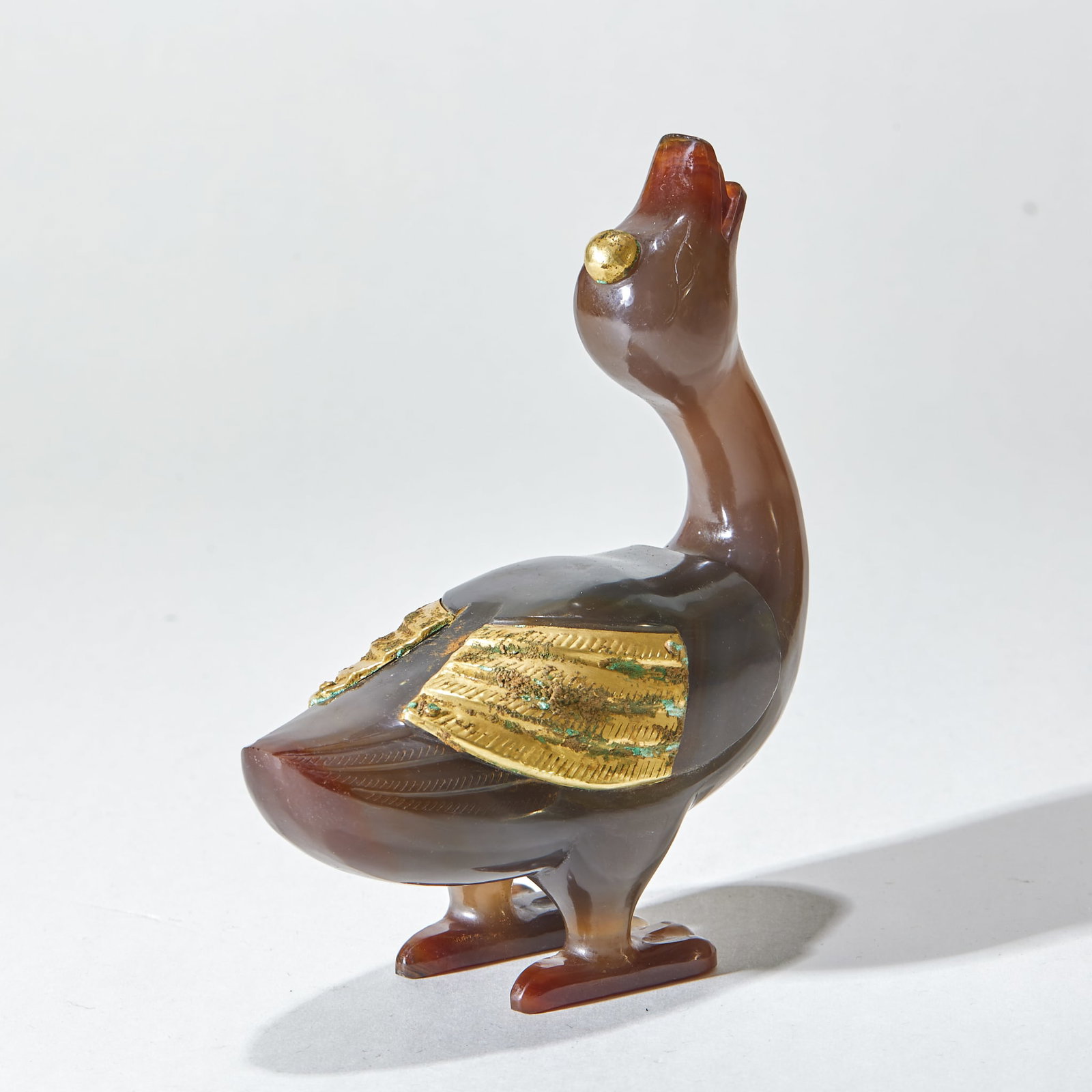 Pre-Ming Agate Duck-Form Ornament - 5