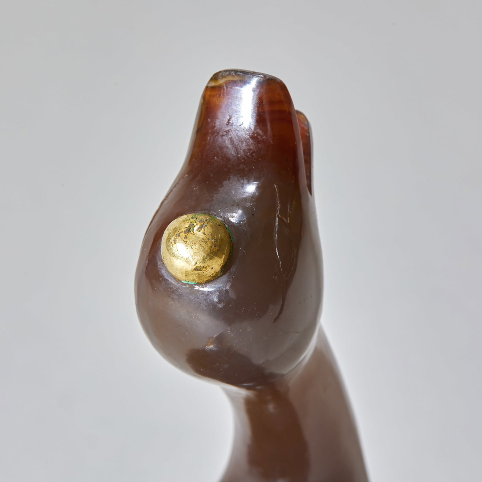 Pre-Ming Agate Duck-Form Ornament - 6