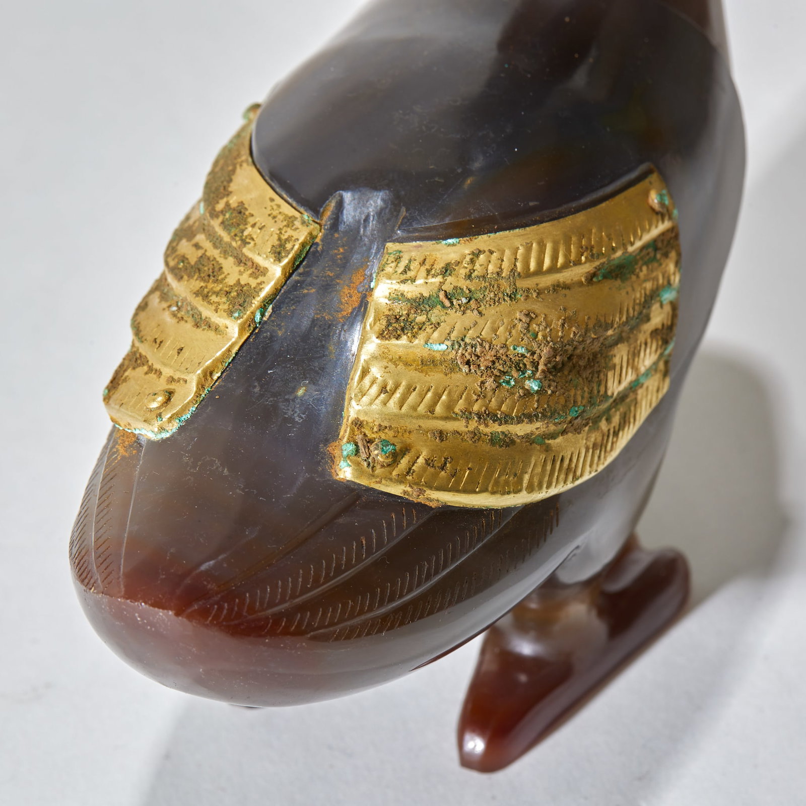 Pre-Ming Agate Duck-Form Ornament - 7