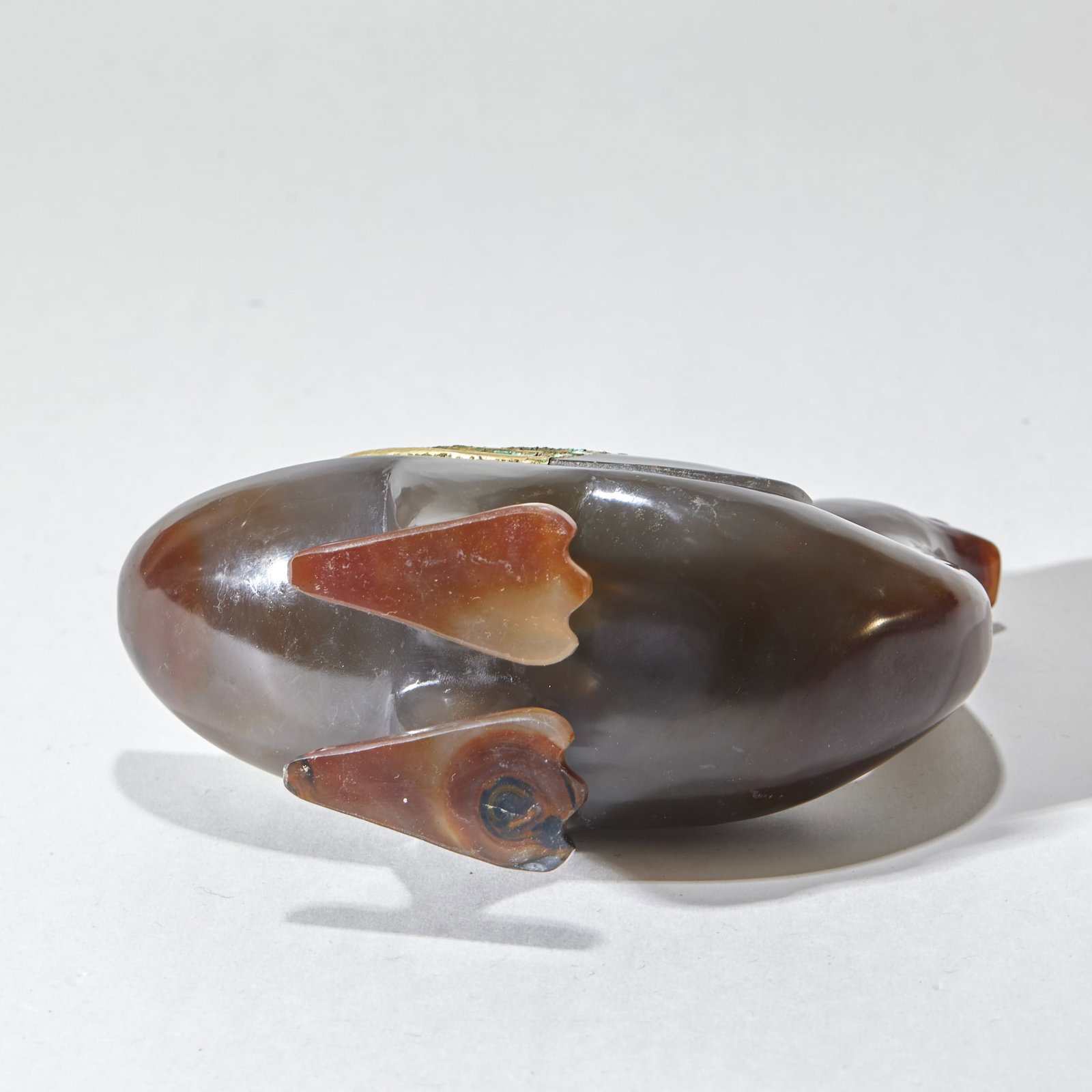 Pre-Ming Agate Duck-Form Ornament - 9