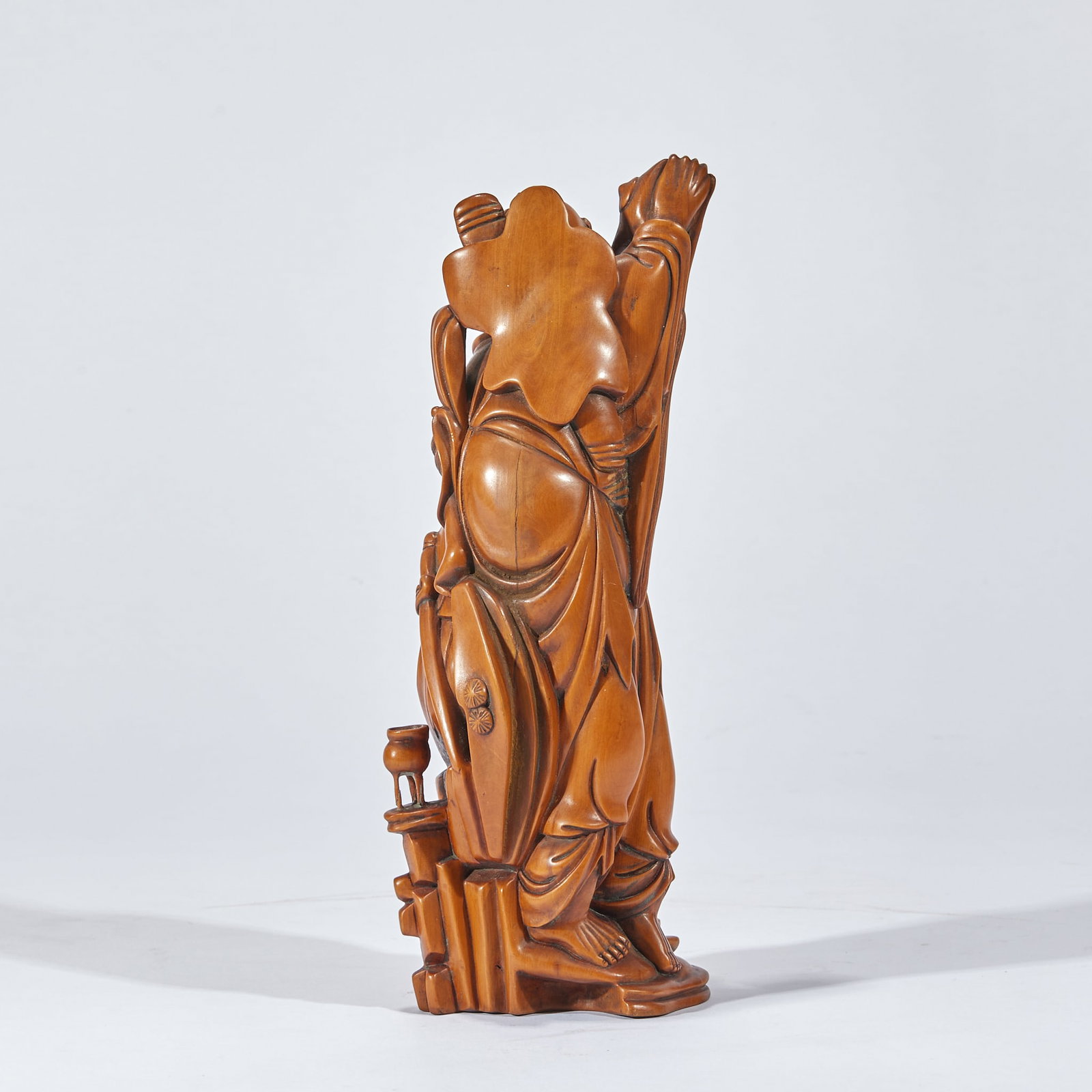 Boxwood Bodhidharma Figure - 6