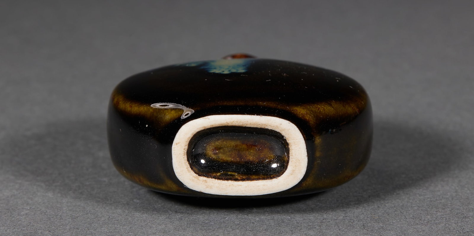 Qing Transmutation-Glaze Snuff Bottle - 7