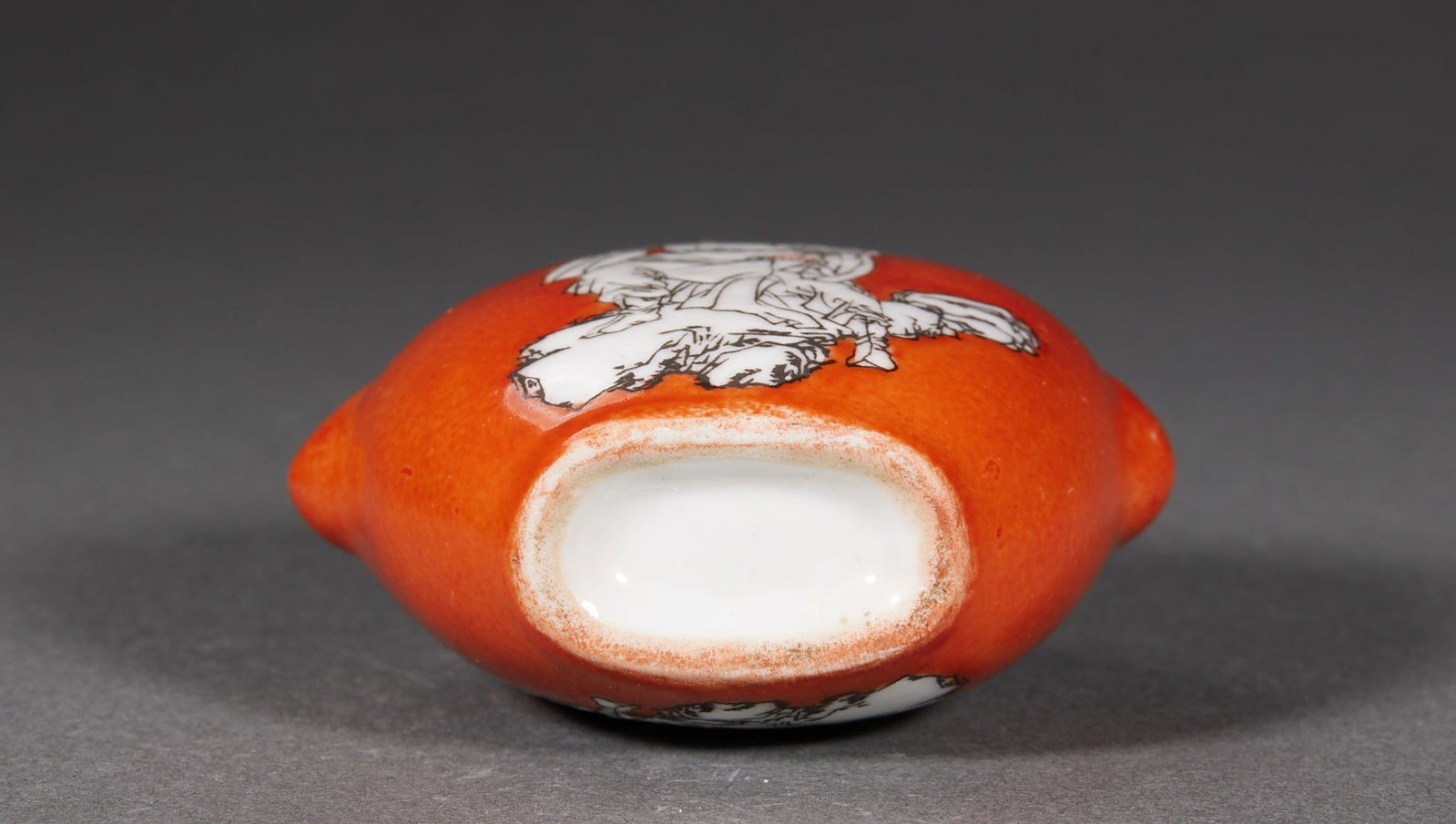 Qing Zhong Kui Snuff Bottle - 6