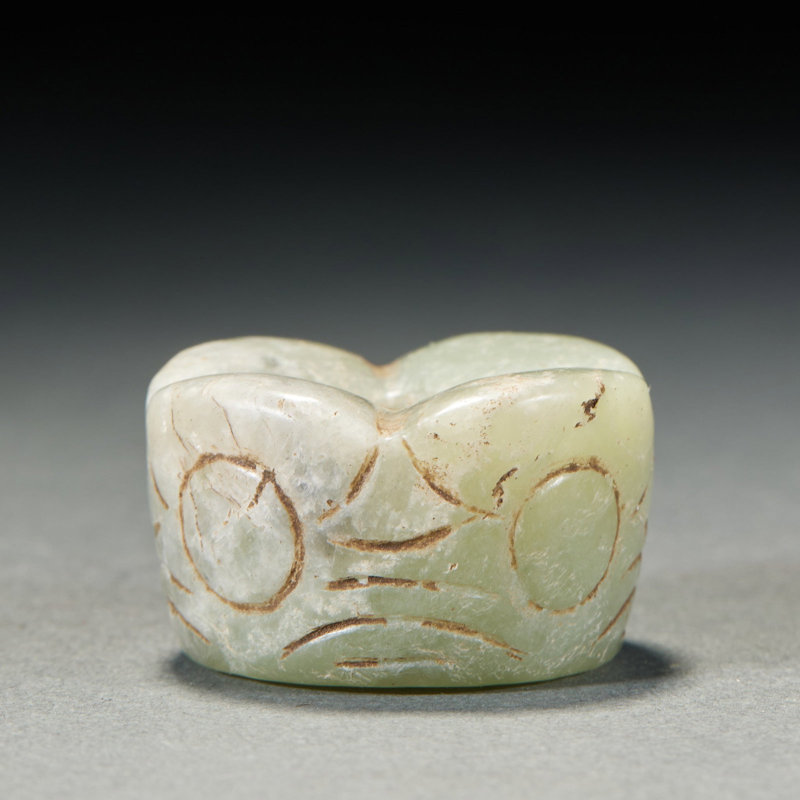 Deity-Mask Jade Cong-Form Object - 4