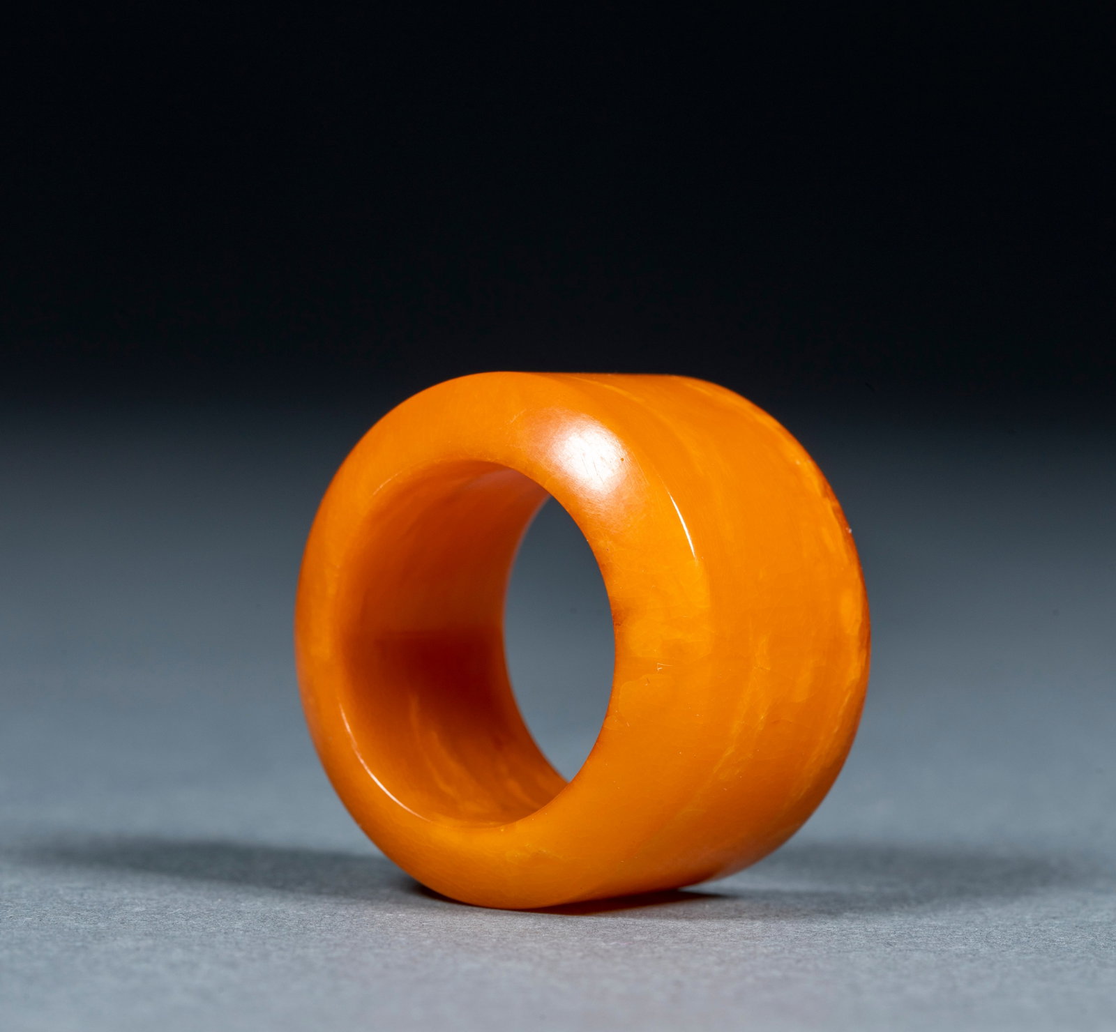Amber Thumb Ring - 5