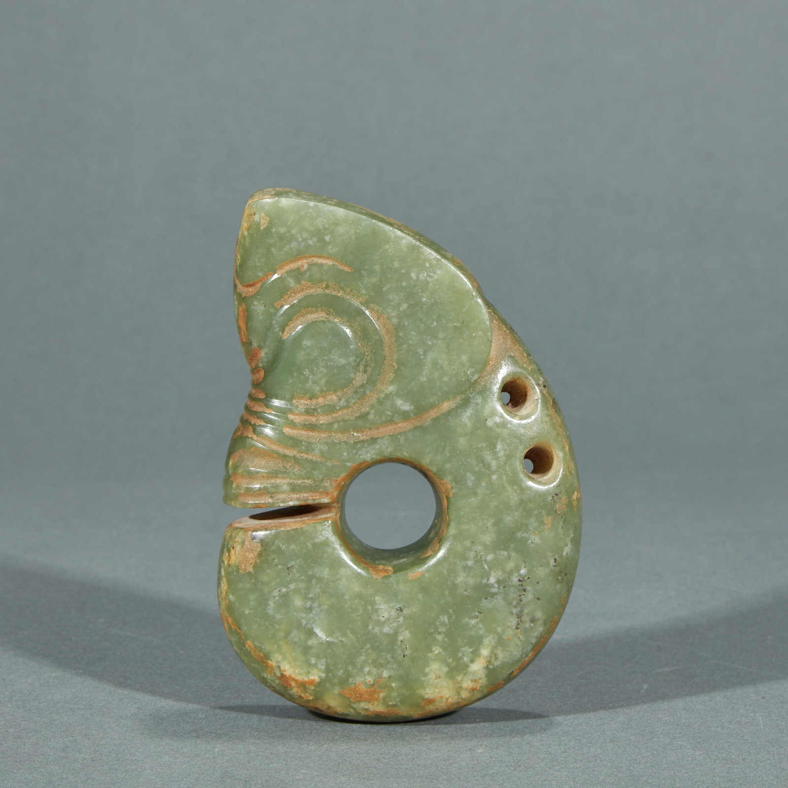 Pre-Ming Jade Pig-Dragon - 4