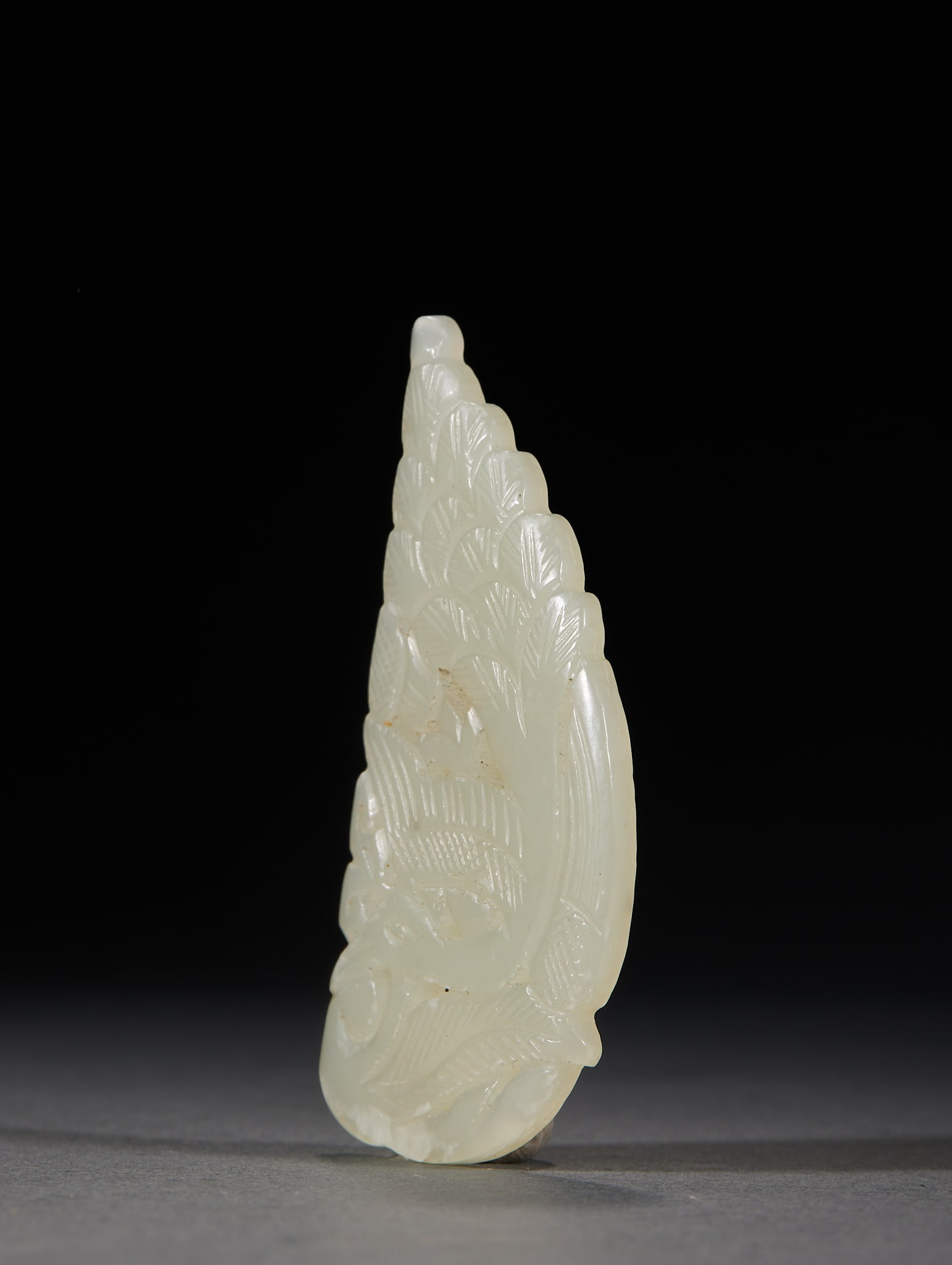 Phoenix-Motif Jade Bi - 2