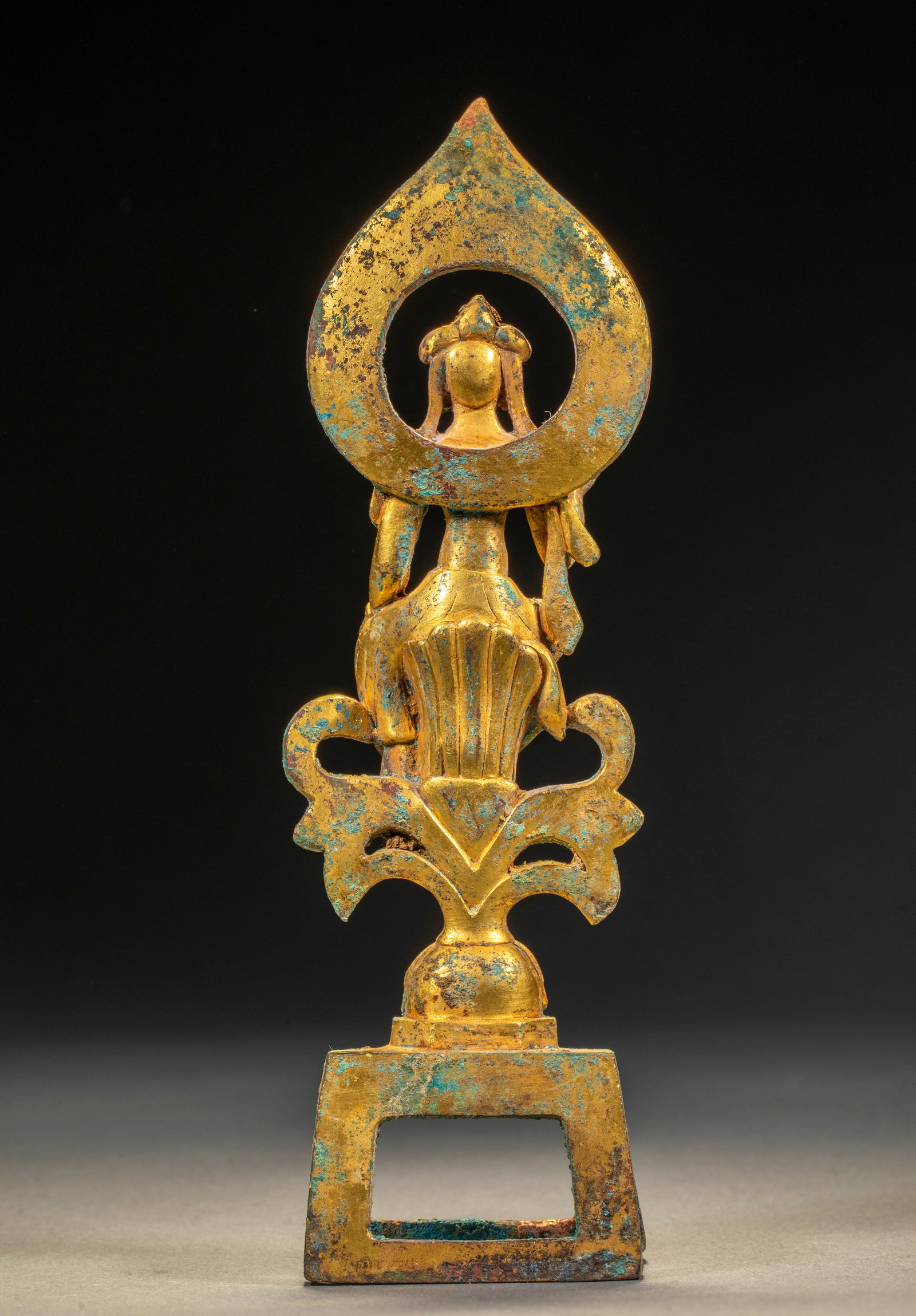Pre-Ming Gilded Seated Buddha - 6