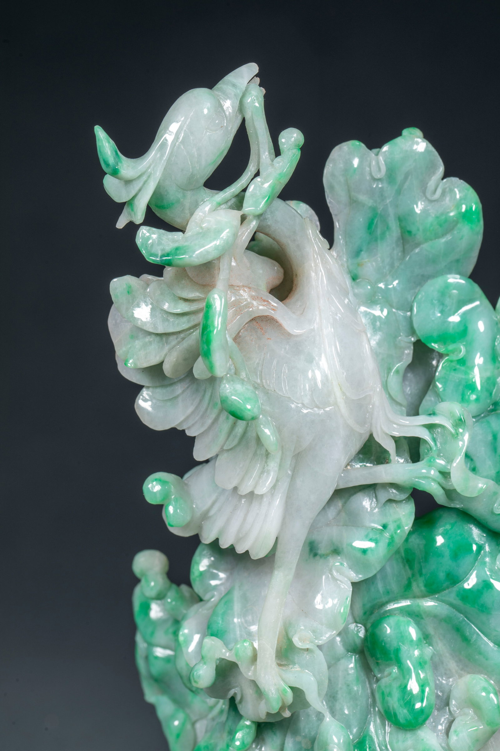Jadeite Phoenix Ornament - 2