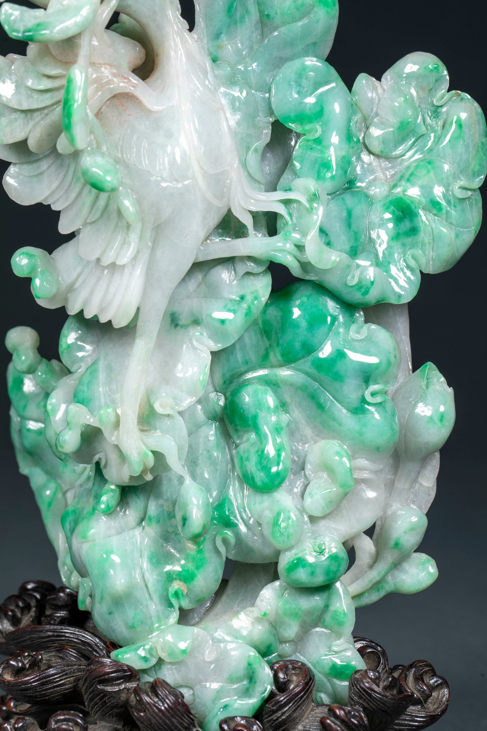 Jadeite Phoenix Ornament - 3