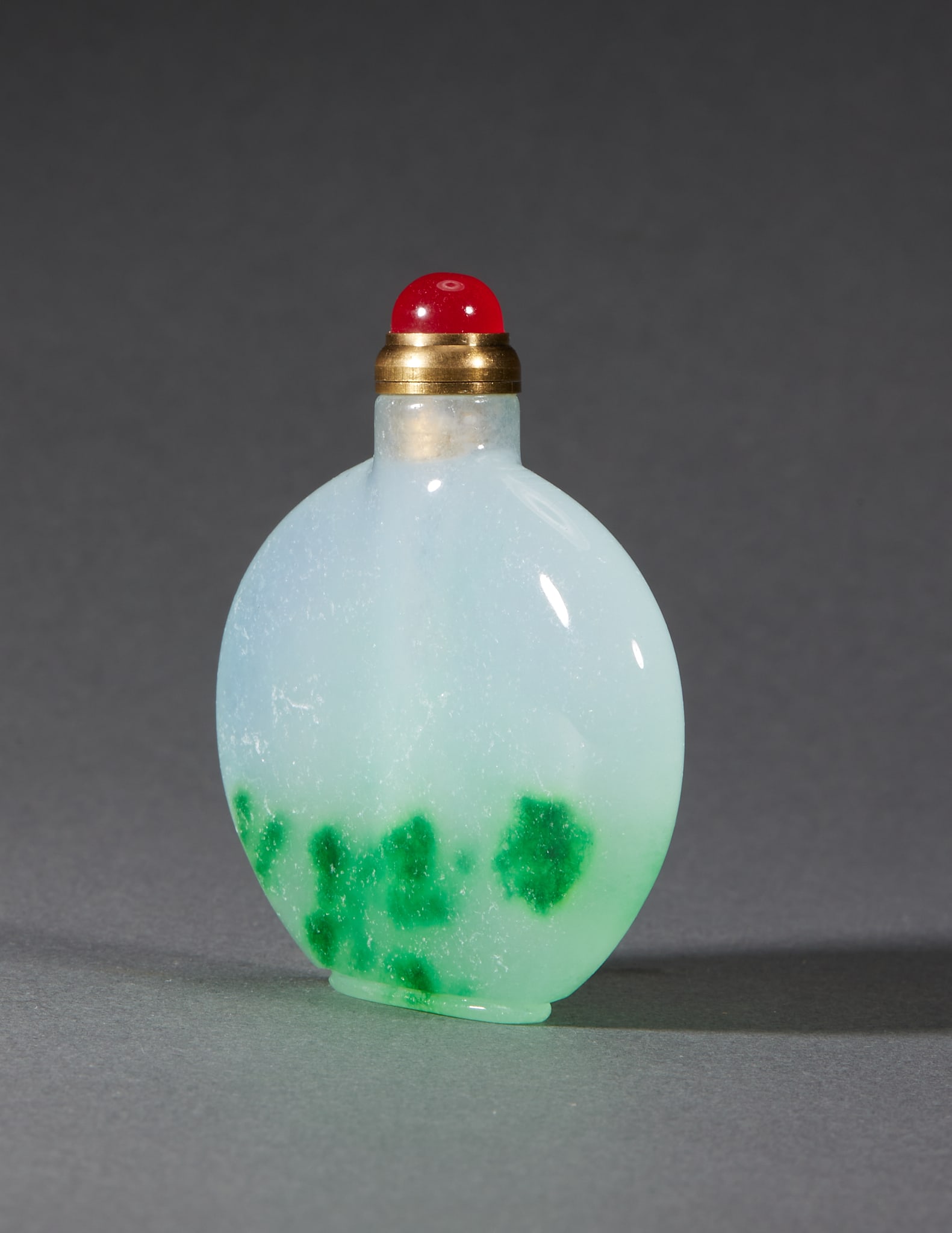 Qing Jadeite Snuff Bottle - 3