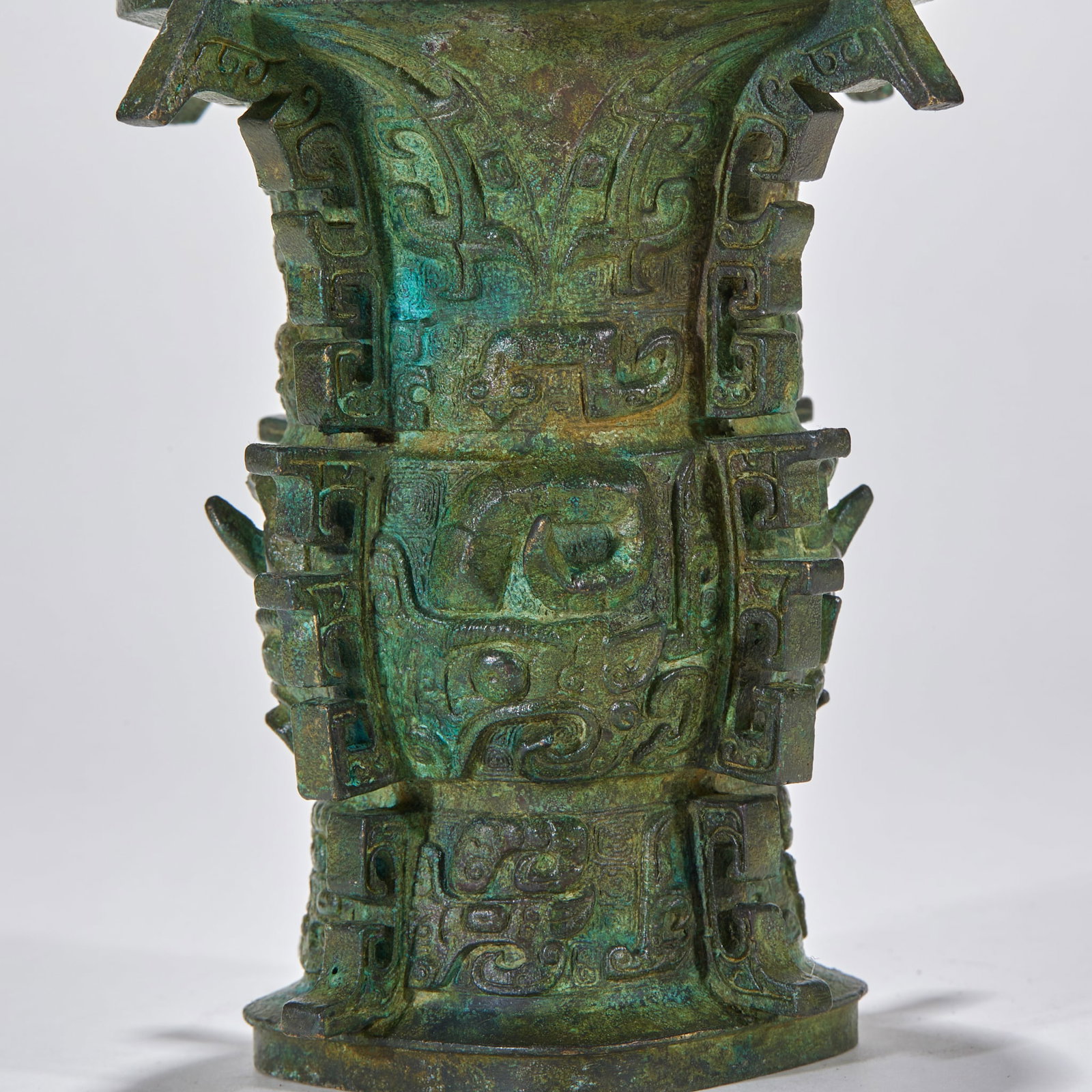 Pre-Ming Bronze Zun - 2