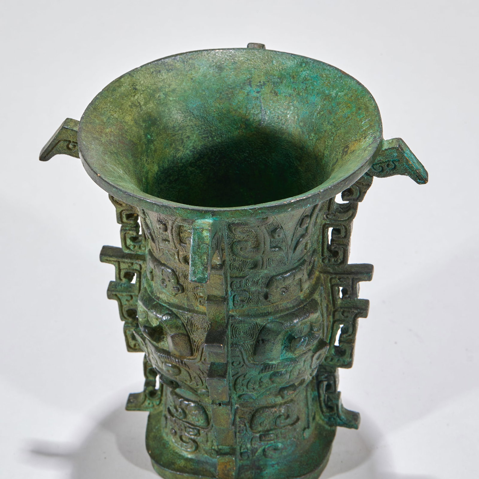 Pre-Ming Bronze Zun - 5