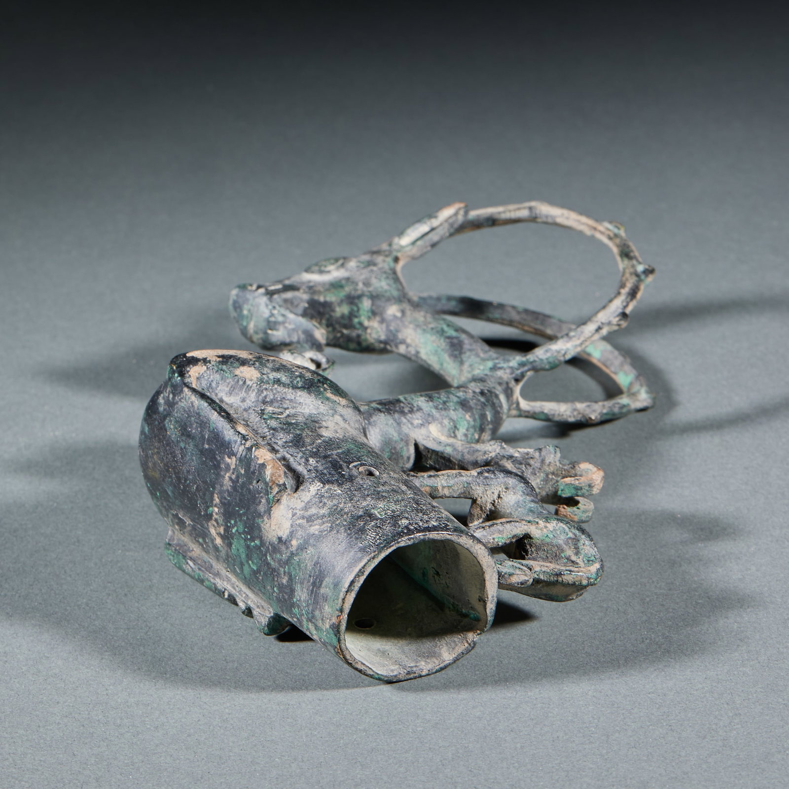 Three-Ram Staff Finial - 11
